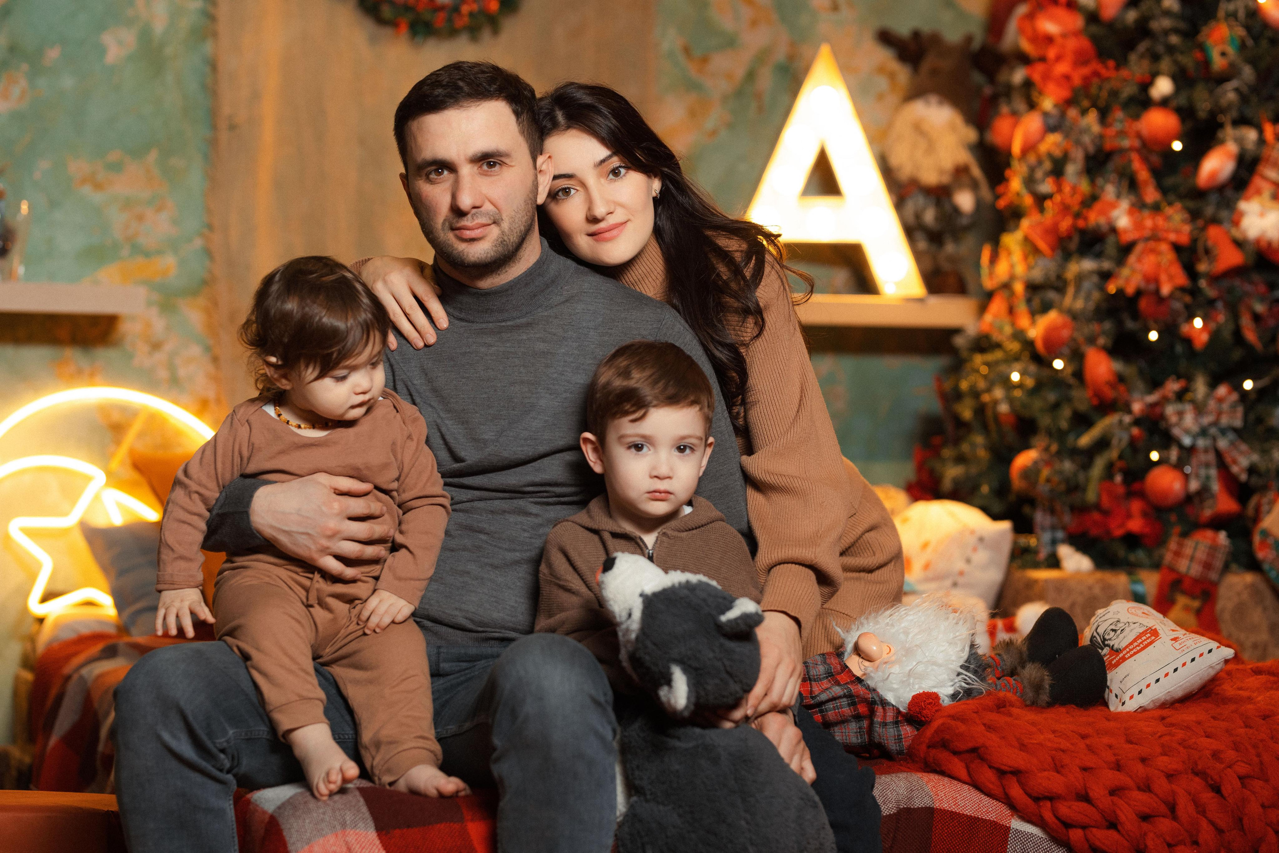 Новогодняя фотосессия. Фотограф Артур Дзахмишев