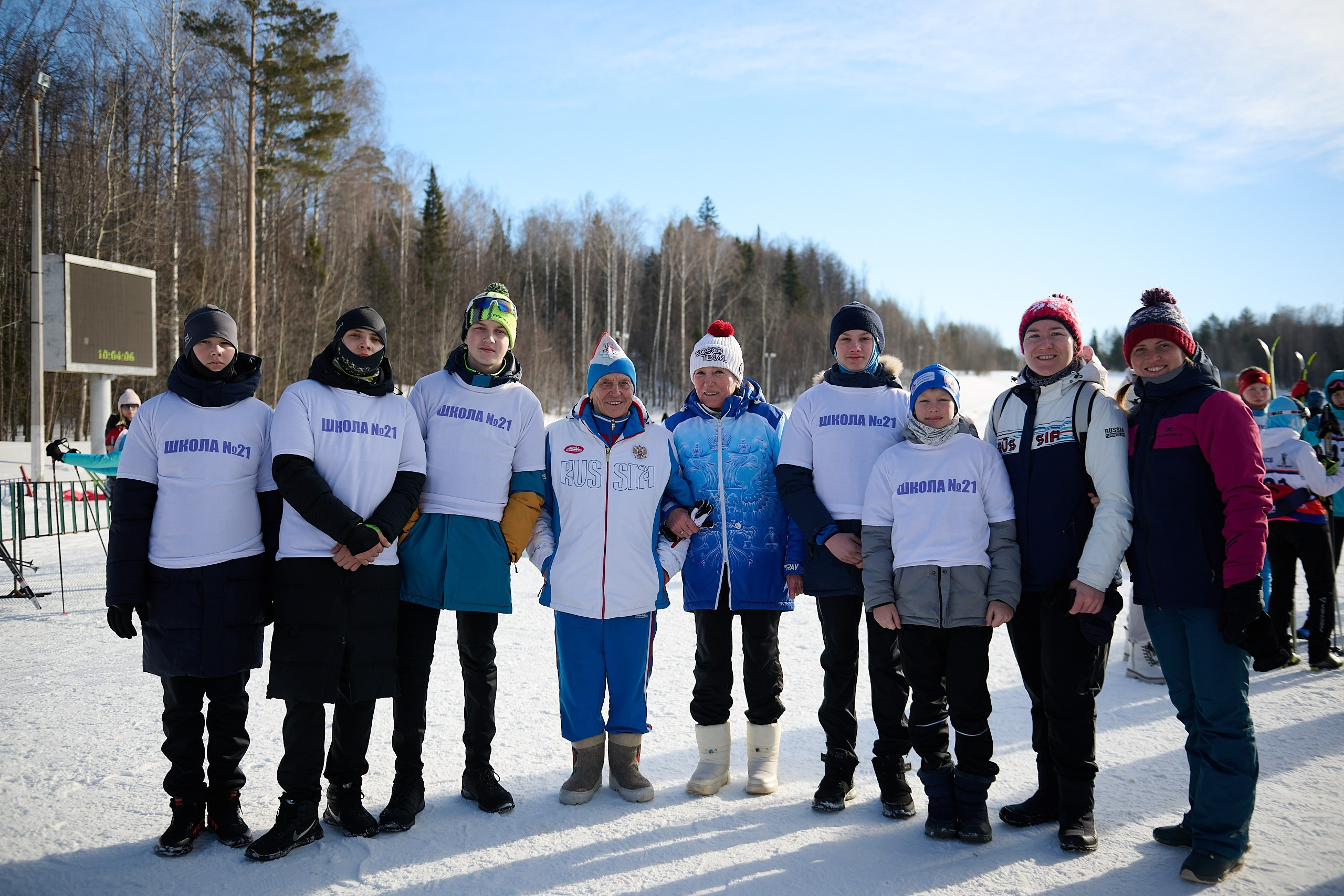Всероссийские соревнования по лыжным гонкам «Пионерская правда». Ижевс. Спортивный репортажный фотограф в Ижевске Сергей Мерзляков