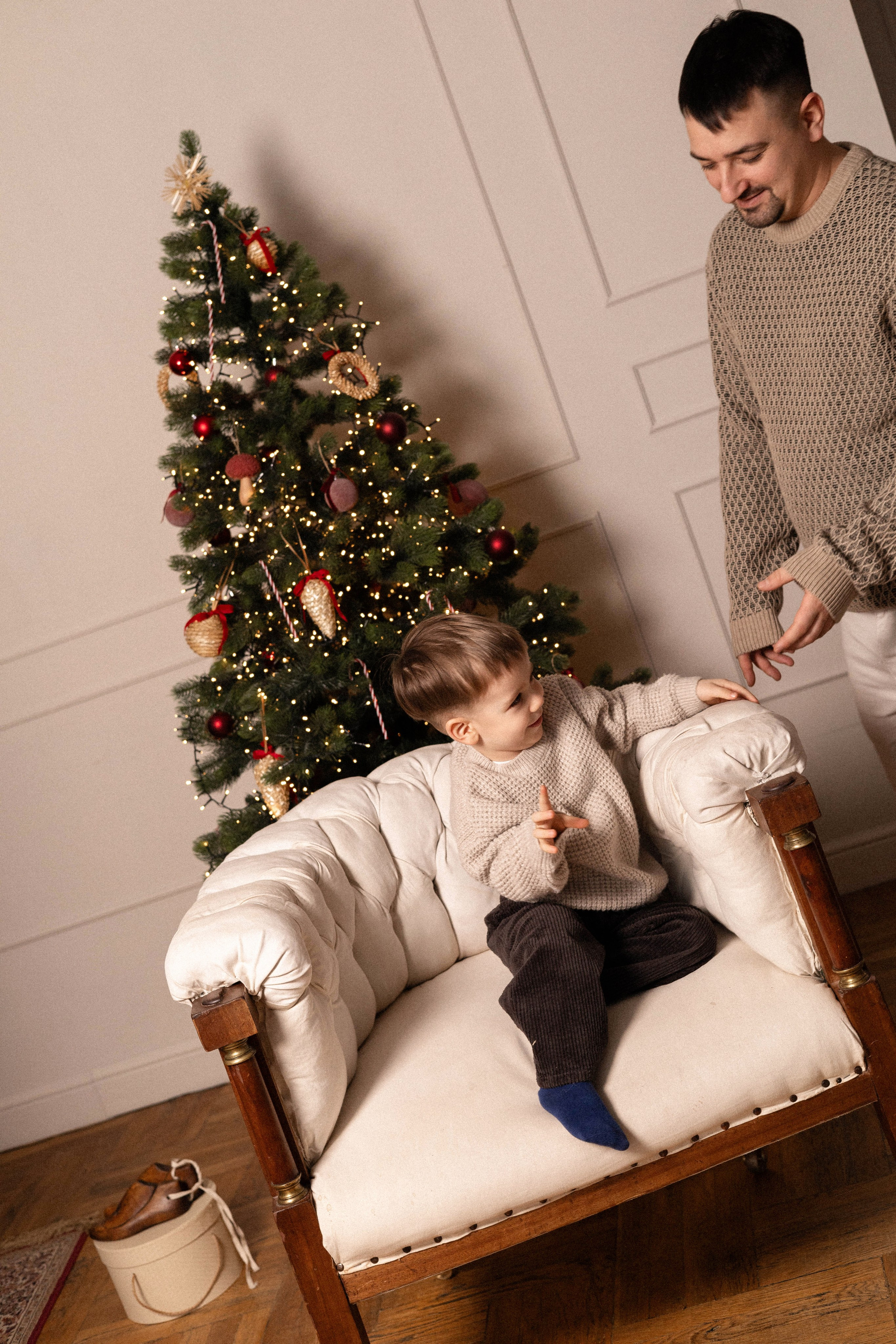 Рождественская семейная история. Свадебный и портретный фотограф Соломко Диана