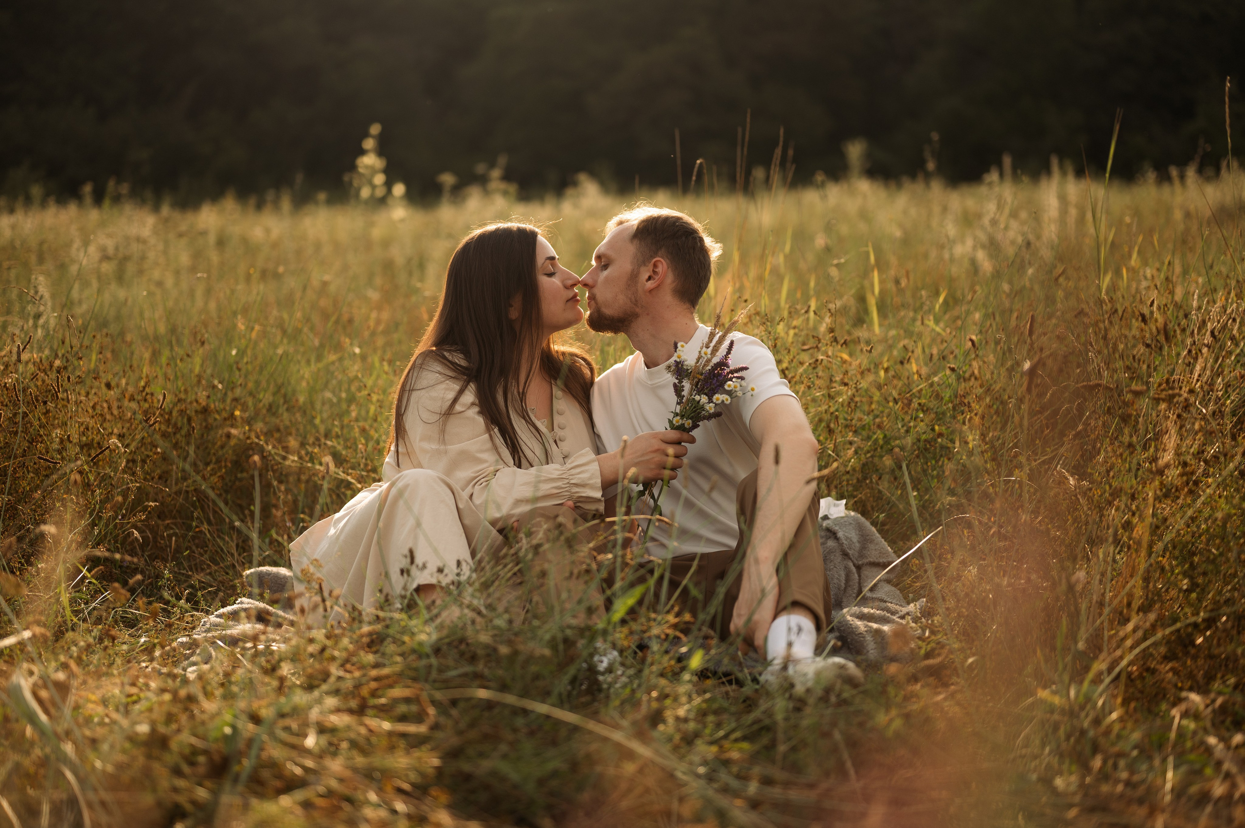 Love story в поле 🌾. Свадебный и семейный фотограф в Краснодаре Алина Мельник