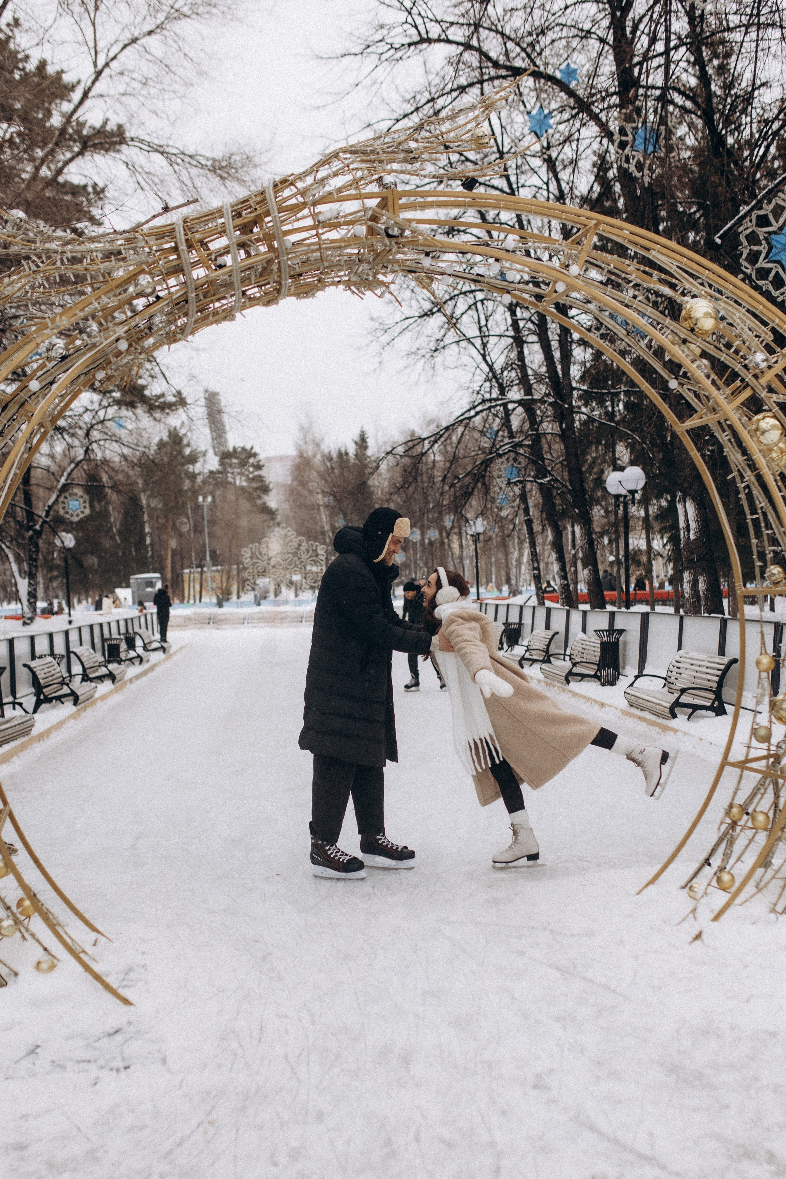 Зимняя история любви. Семейный фотограф lifestyle в Новосибирске Елена Шпилевая