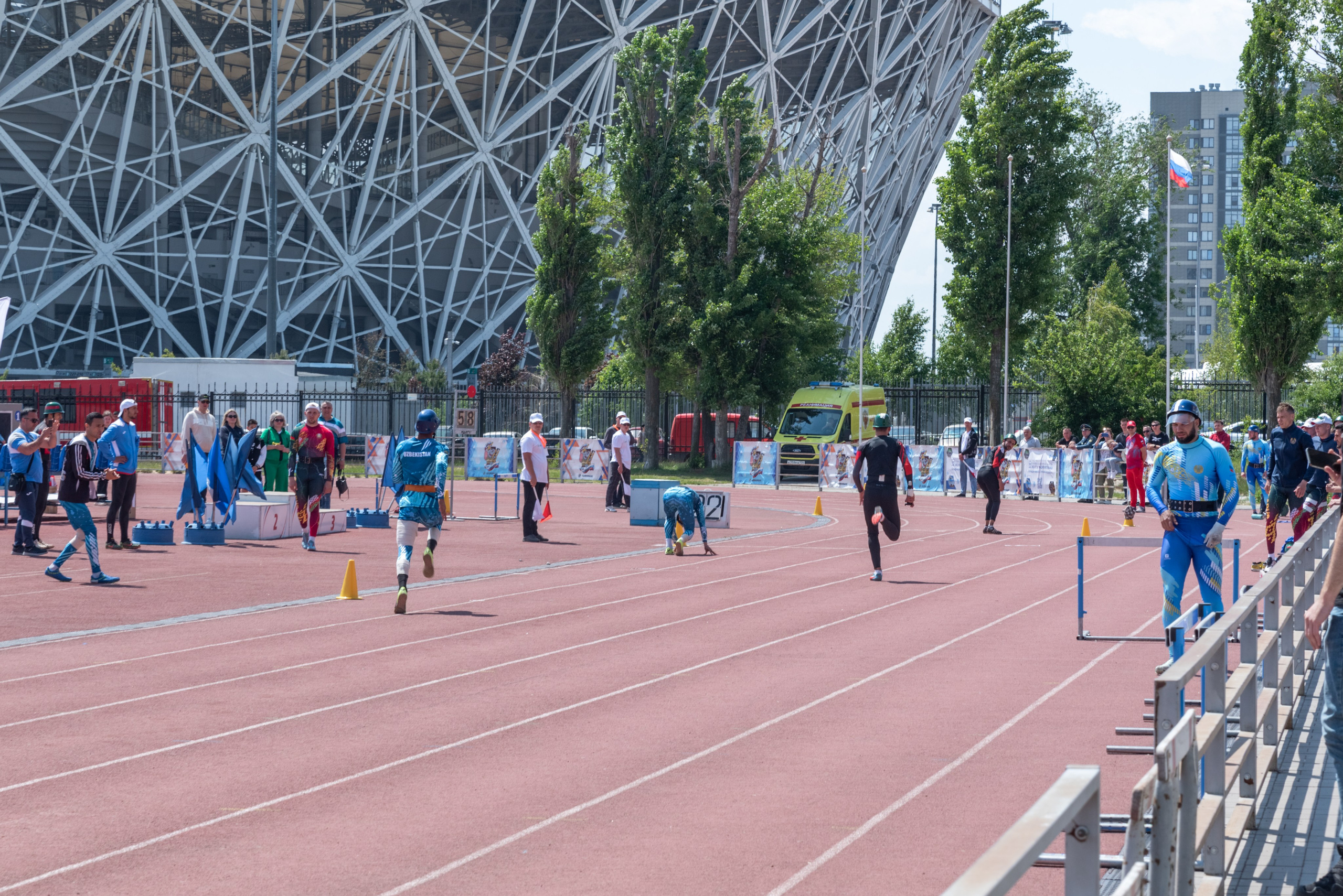 Пожарно-спасательные забеги. Фотограф Алеся Груздо Волгоград