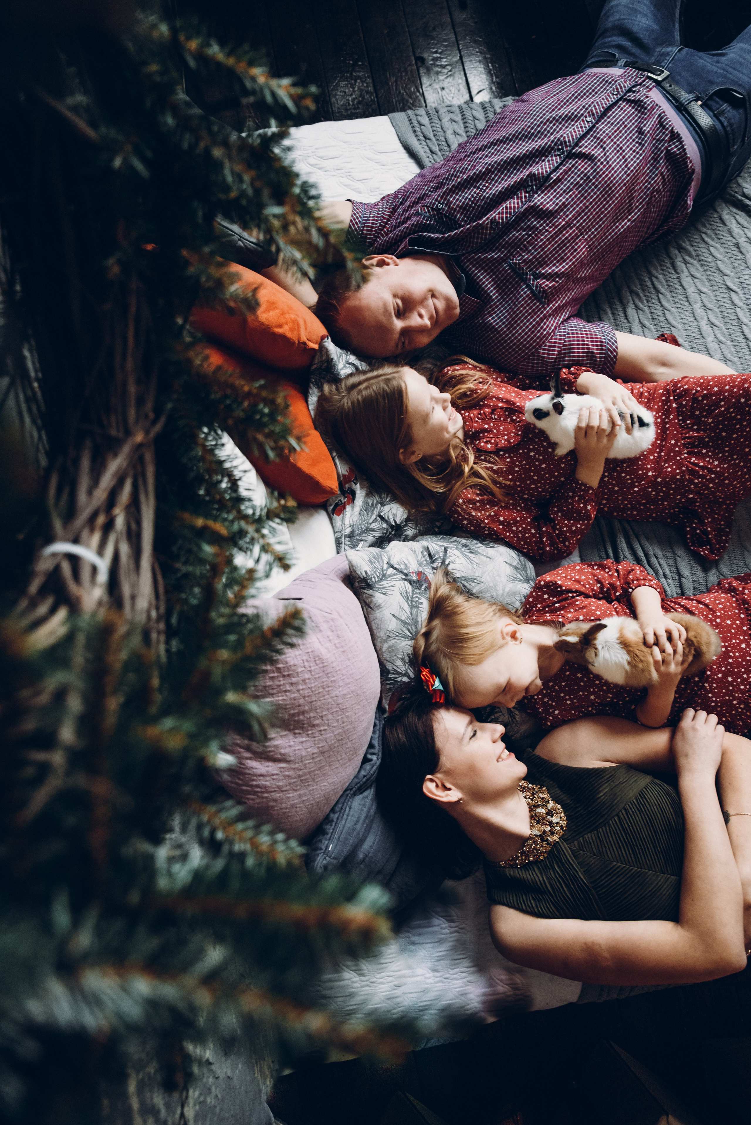 Новогодняя семейная фотосессия минск недорого