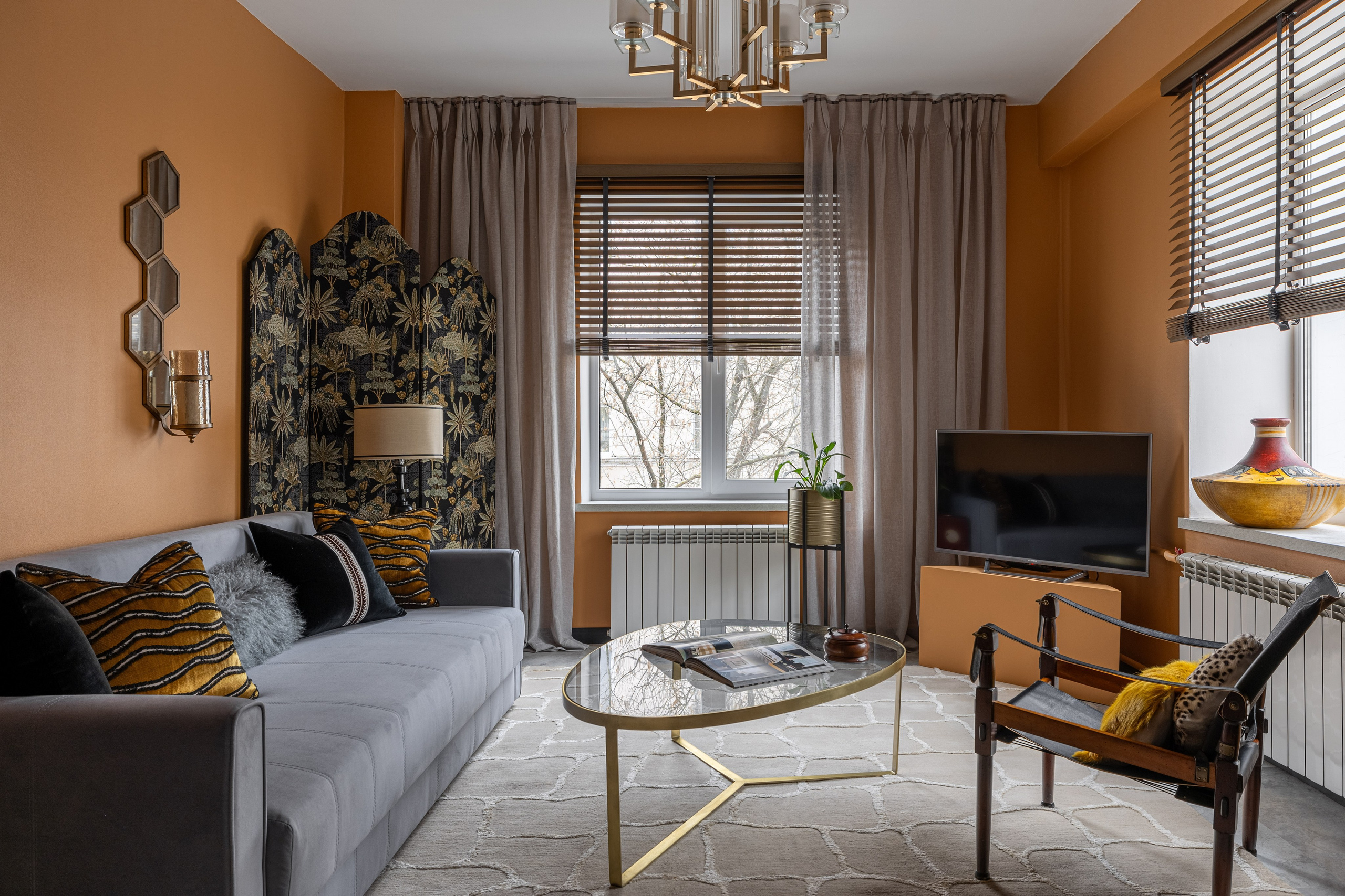 Смелый и яркий проект двухкомнатной квартиры на Шаболовке. Veselinskiy| Интерьерный фотограф | Москва