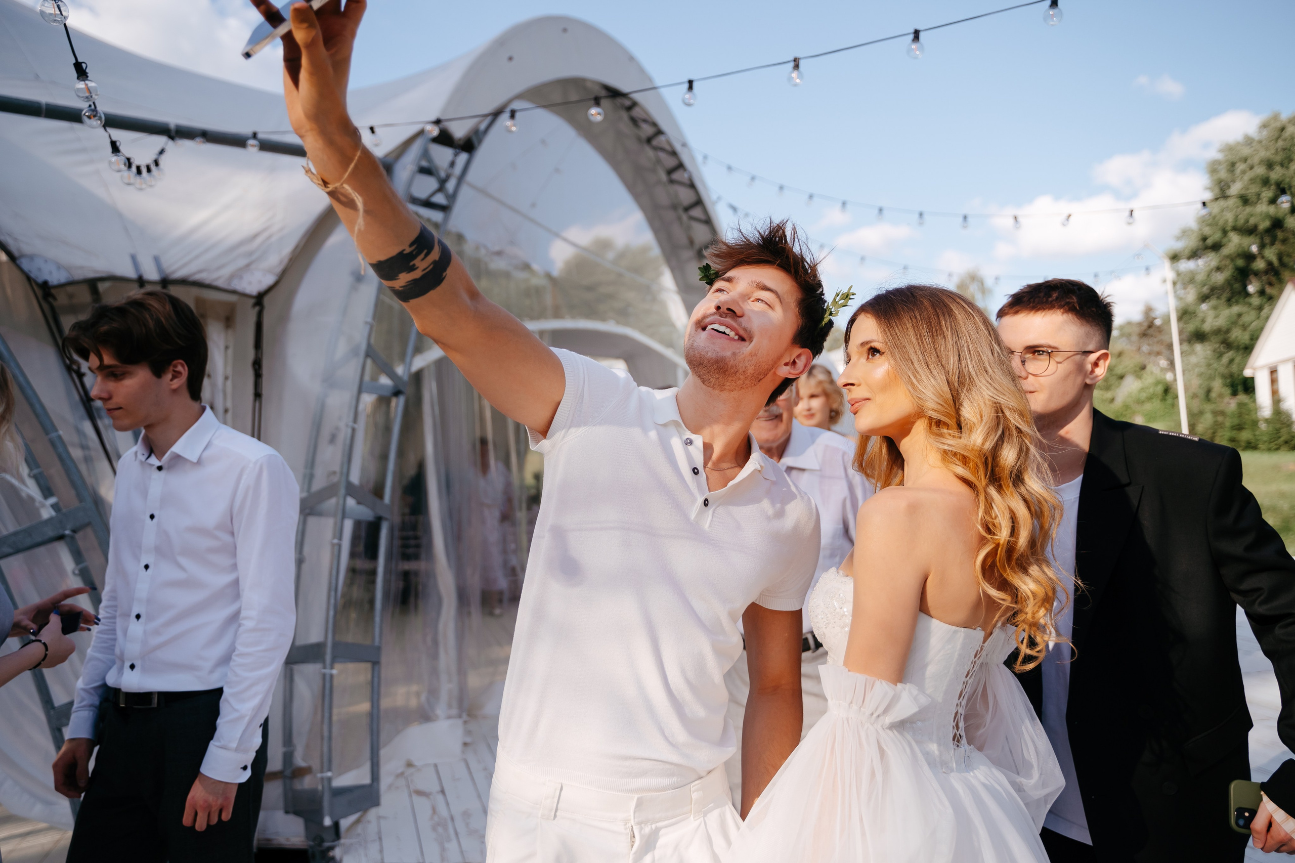 Свадьба загородом в Москве