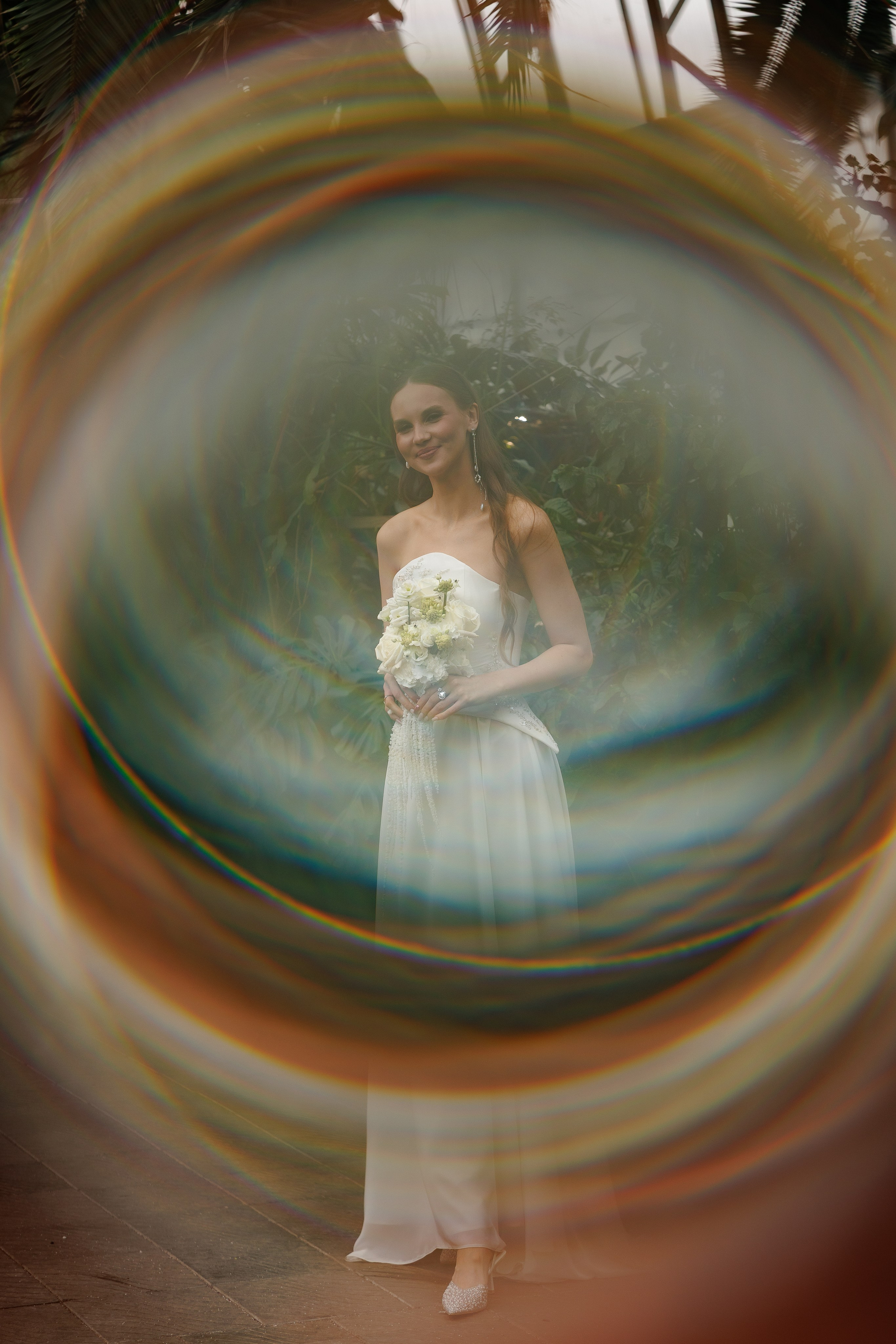 Свадебная прогулка в оранжерее. Питер. Свадебный и семейный фотограф в Москве Красинская Мария