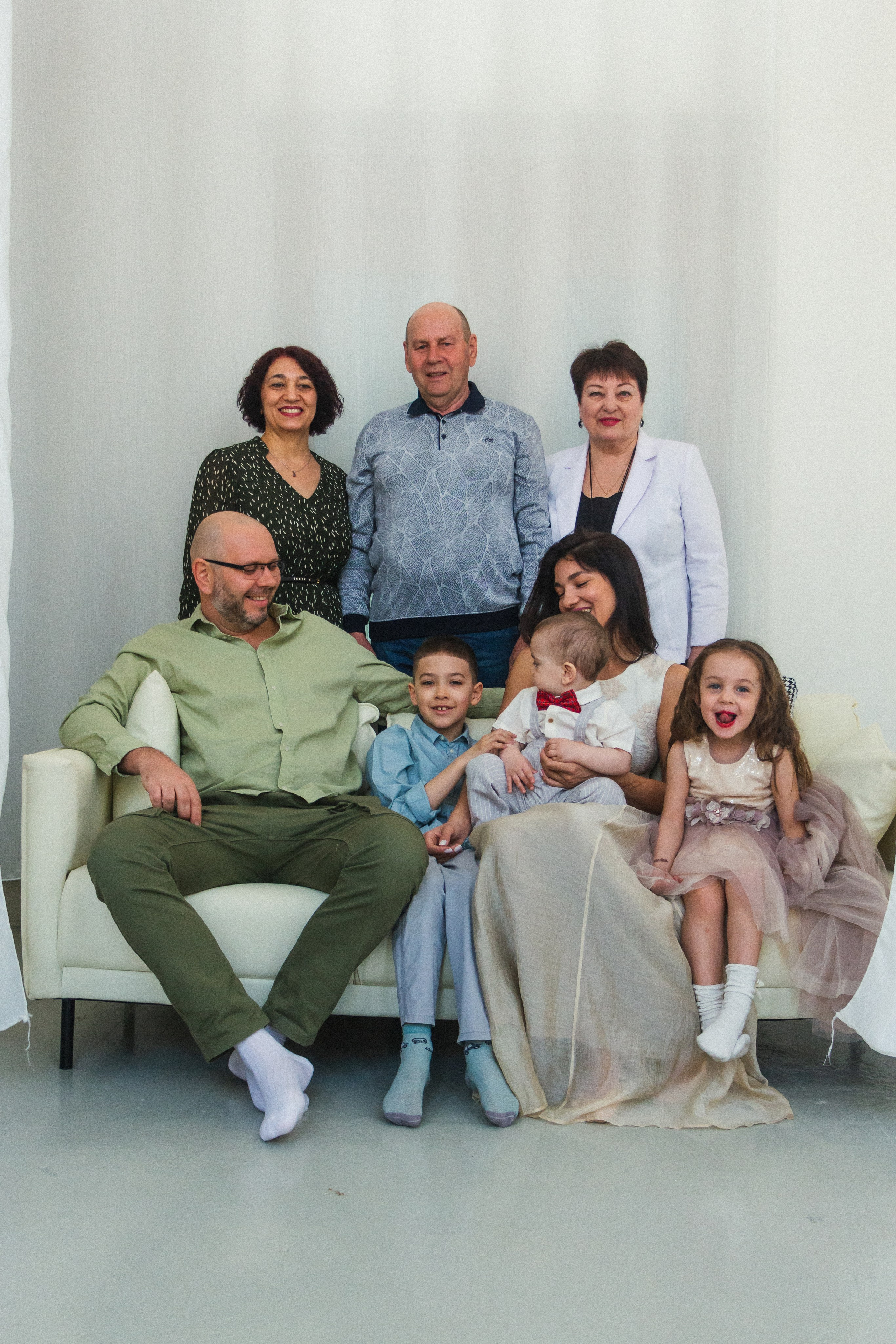 Вика и её семья. Фотограф Благовещенска Яна