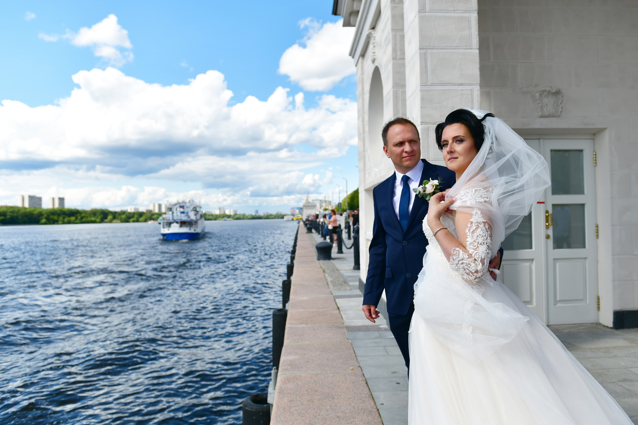 Свадебный день Анастасии и Бориса. Свадебный и портретный фотограф в Москве Галина Борисова