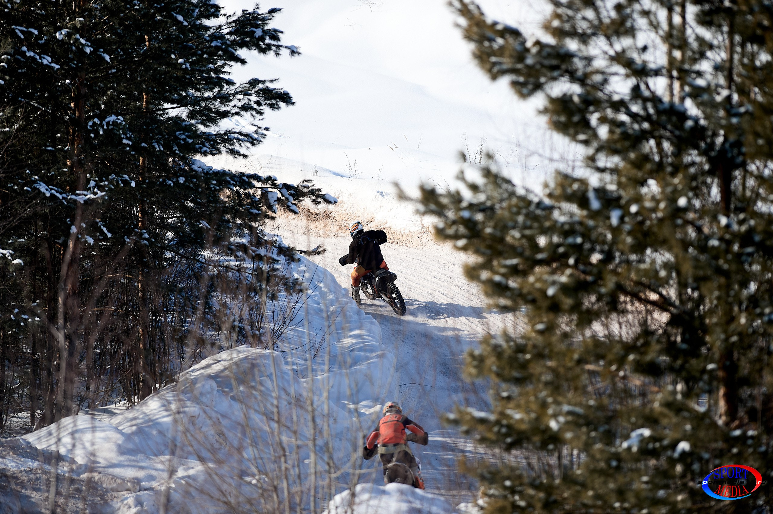 3 этап Кубка Удмуртской Республики по мотокроссу. Воткинск 23.02.2025. Спортивный репортажный фотограф в Ижевске Сергей Мерзляков