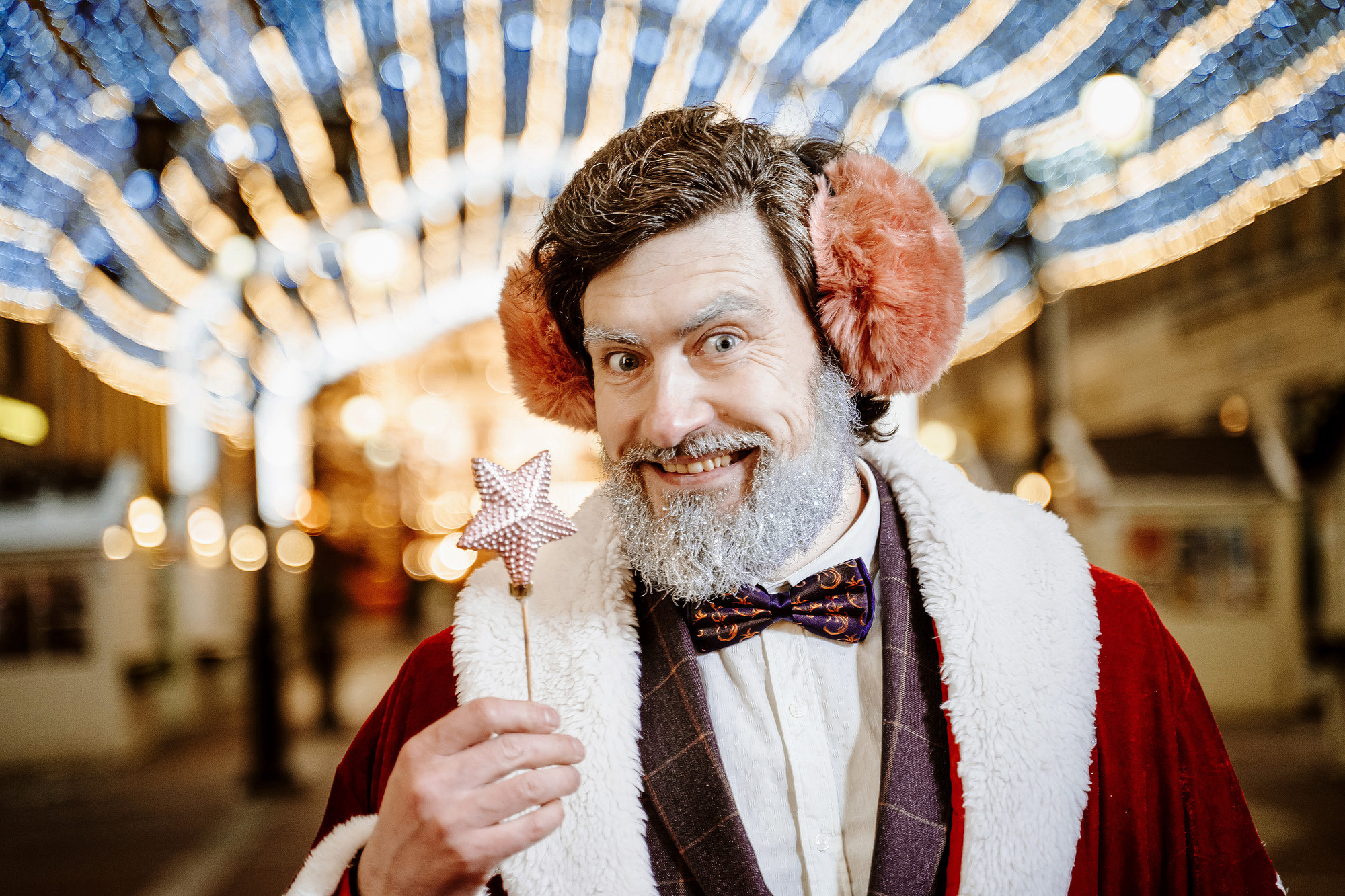 Fashion Santa. Photographer Natalia Baranova