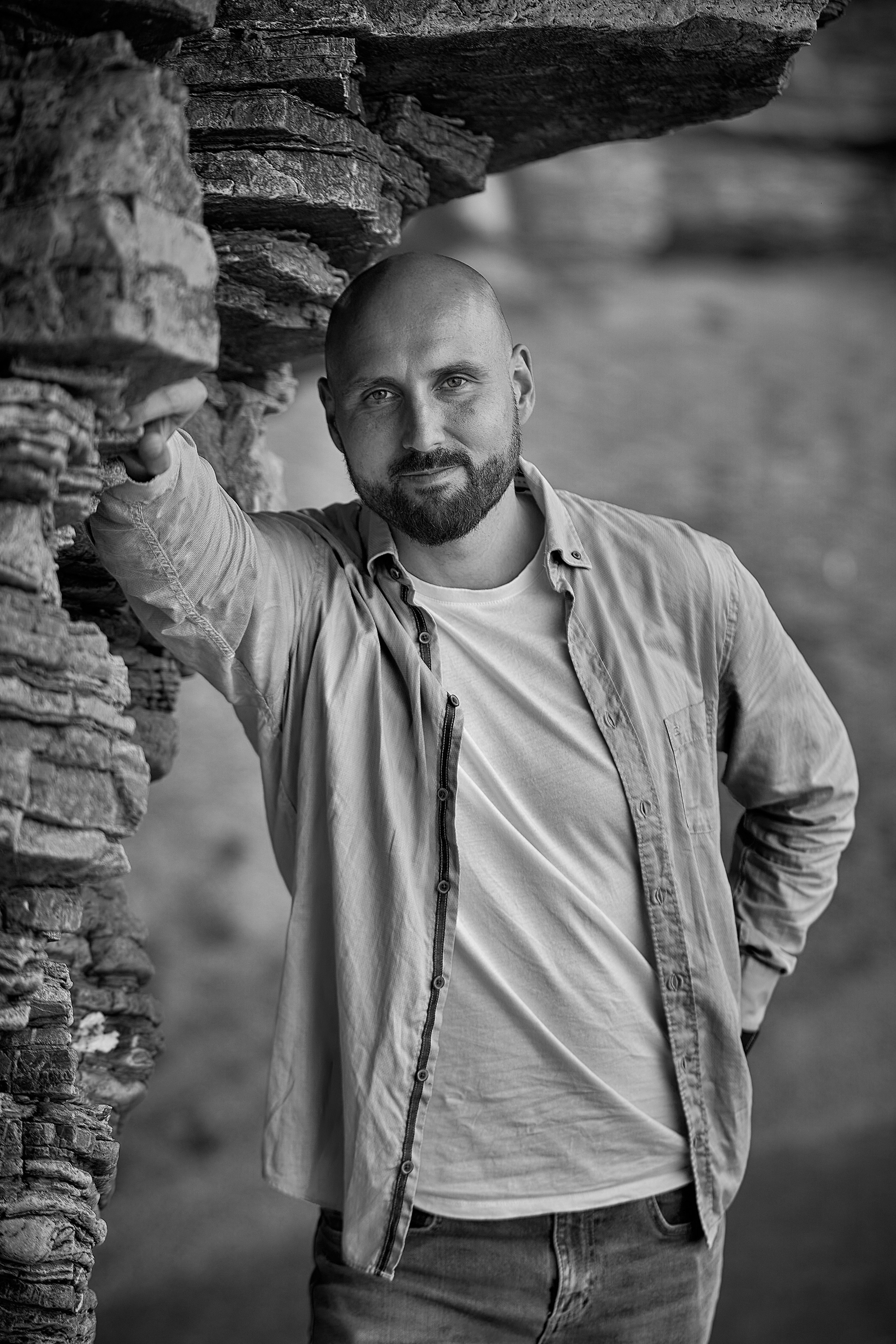 Мужской портрет для Валентина, Будва