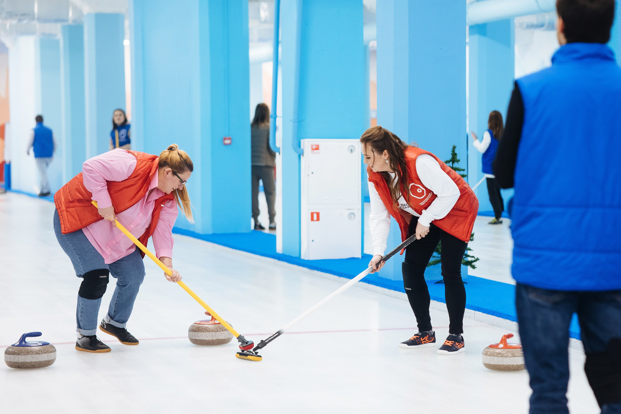 Корпоратив в кёрлинге. Свадебный и семейный фотограф Екатерина Иванова