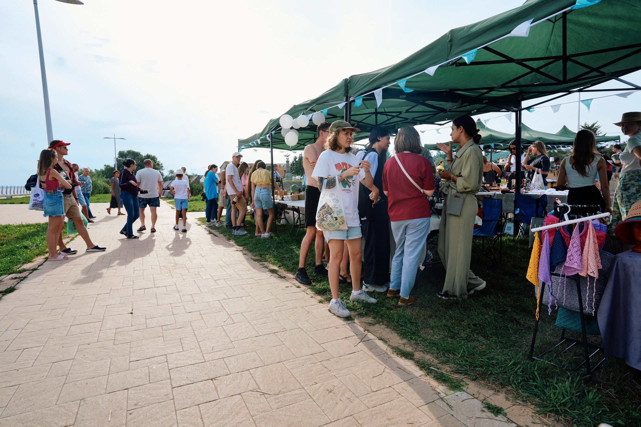 Пляжный маркет 2024, г. Лаишево. Фотограф Казань