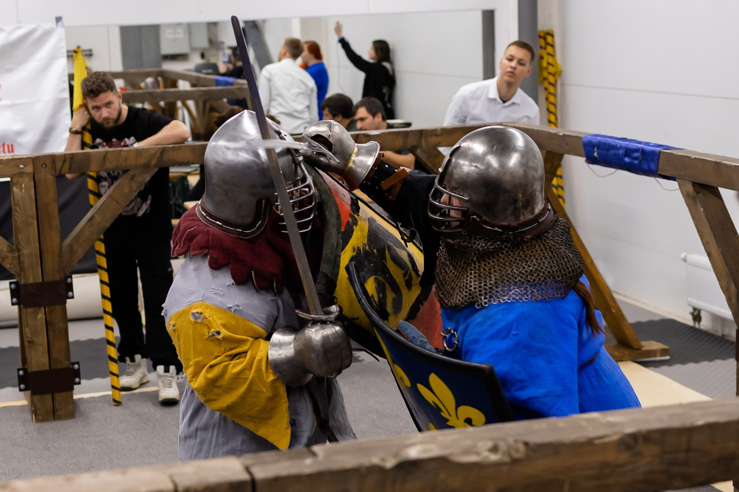 Турнир средневековых рыцарей