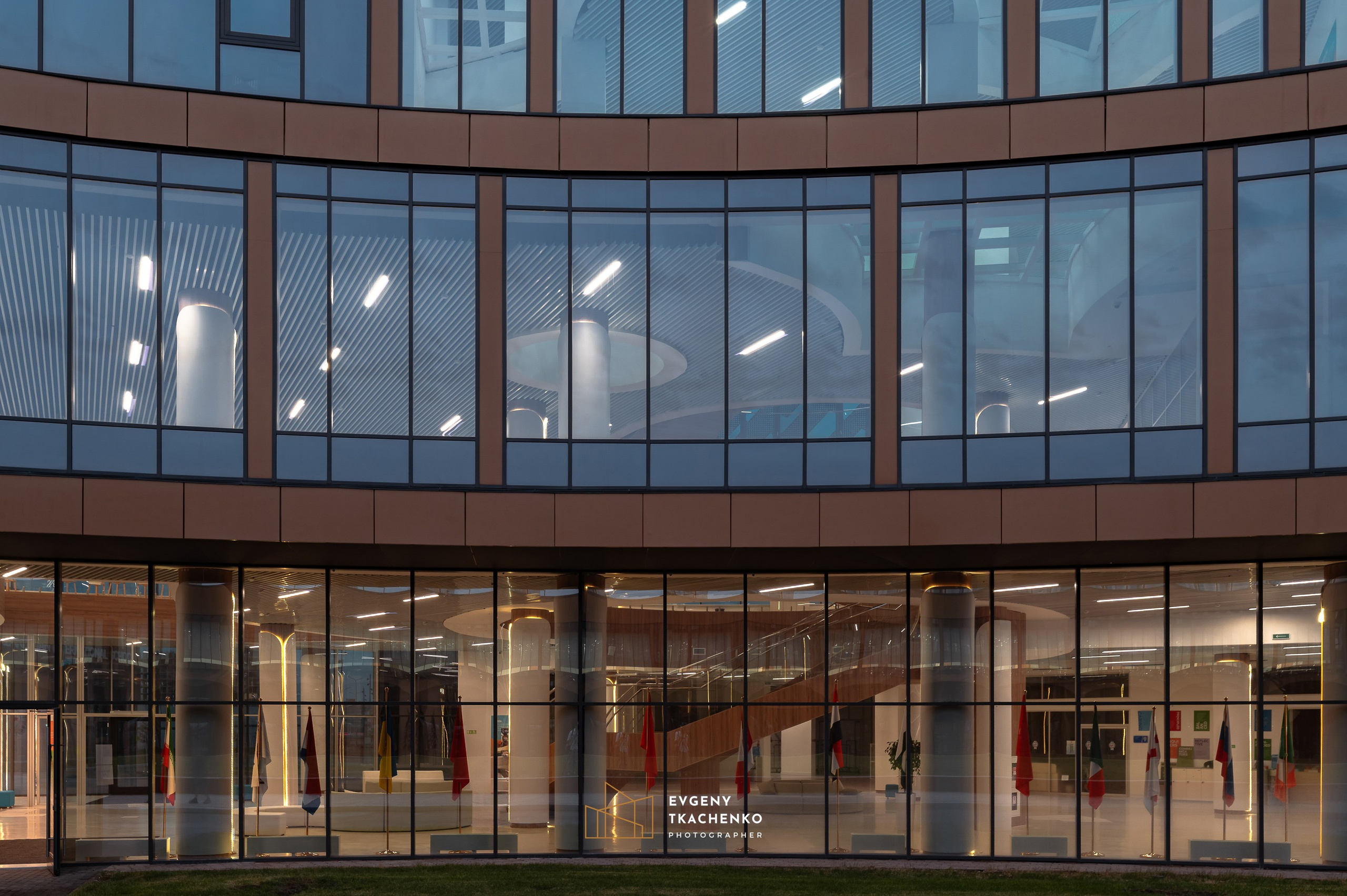 Kazakhstan International School в г. Астана. Архитектурный и интерьерный фотограф в Казахстане