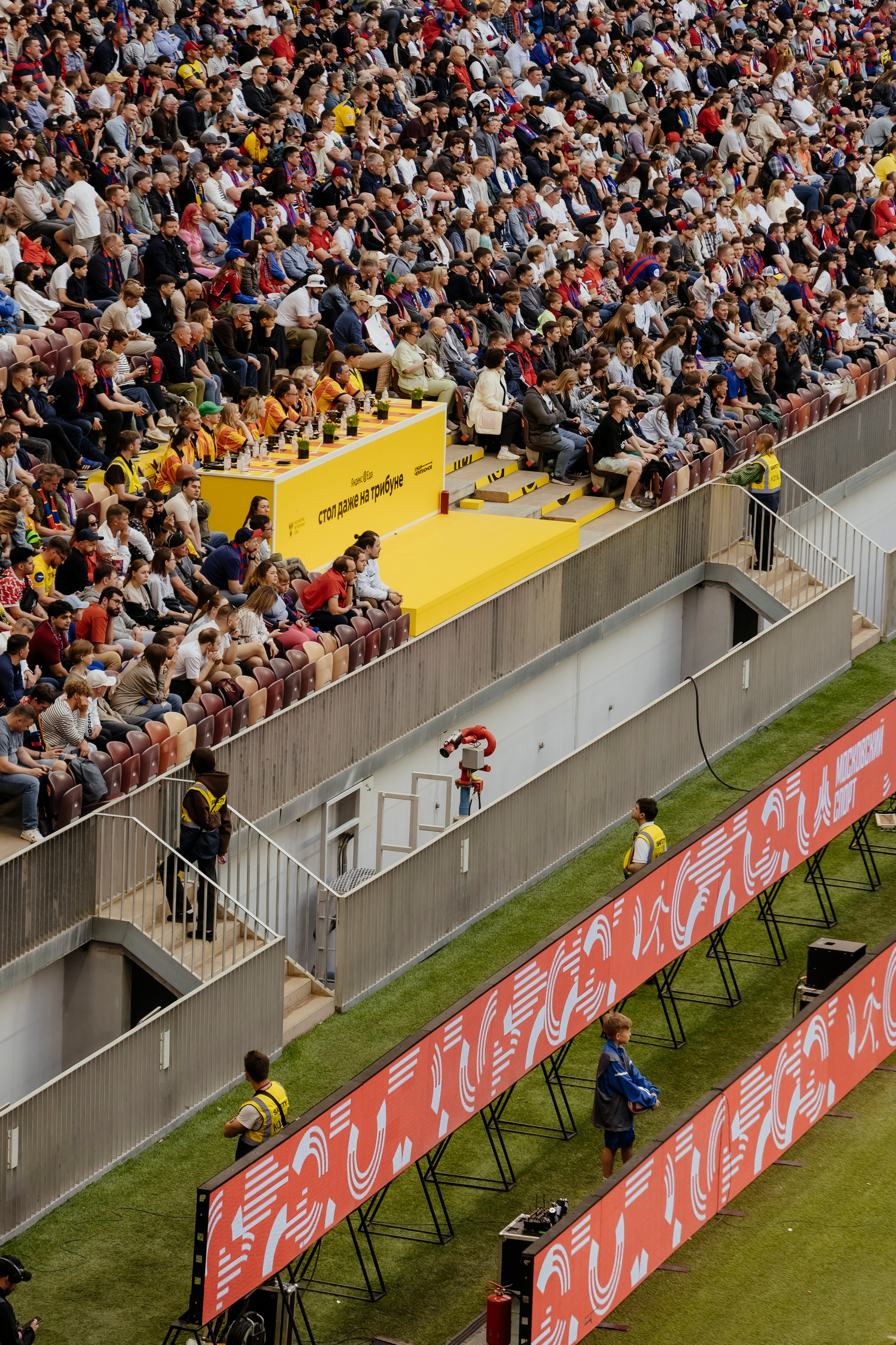 Яндекс Еда x Burger King На финале кубка России по футболу. Репортажный, event, концертный и backstage фотограф из Москвы Виталий Кривцов
