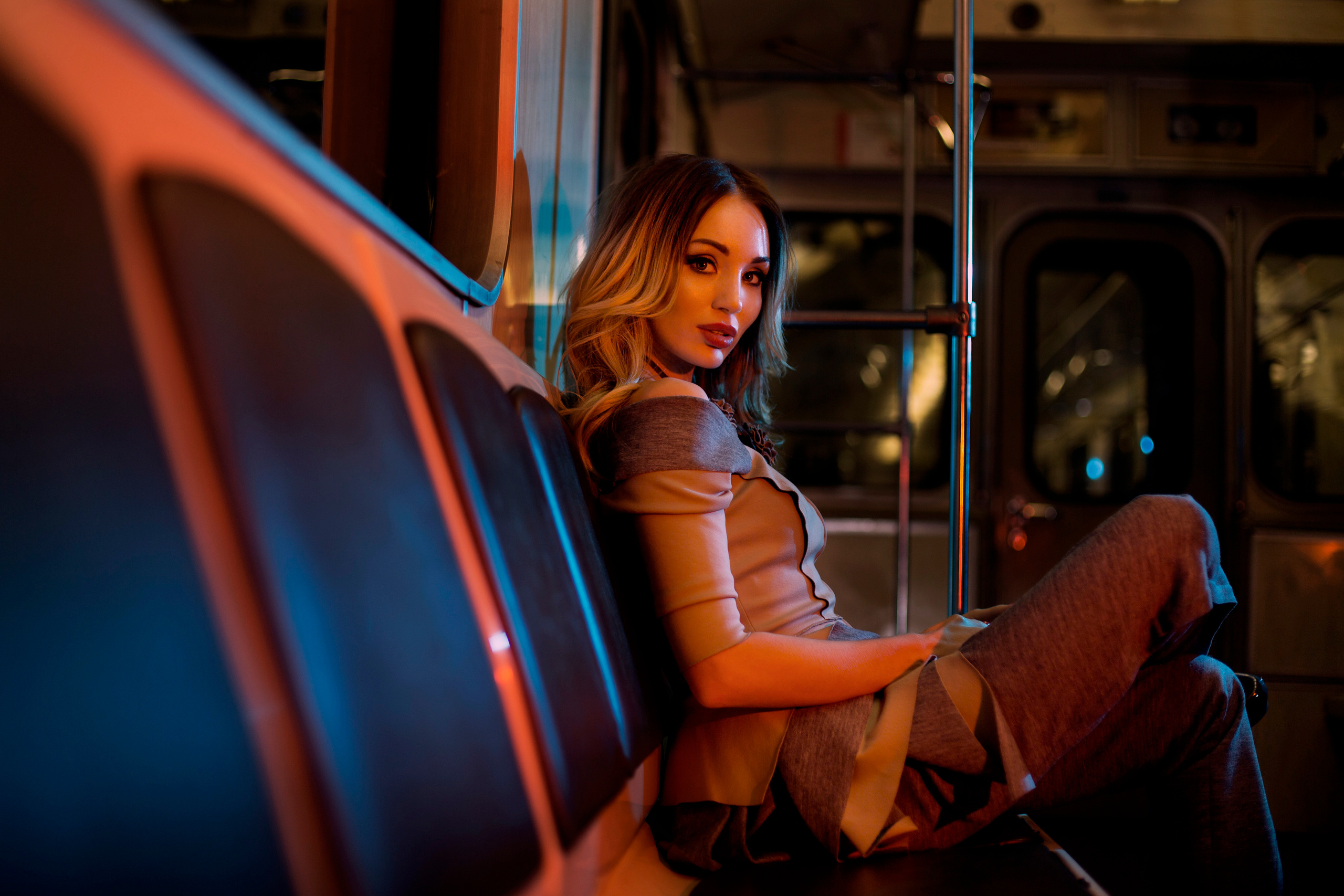 Анастасия Барашкова. Съемка в метро. Свадебный фотограф ростов-на-Дону / Сочи / Москва