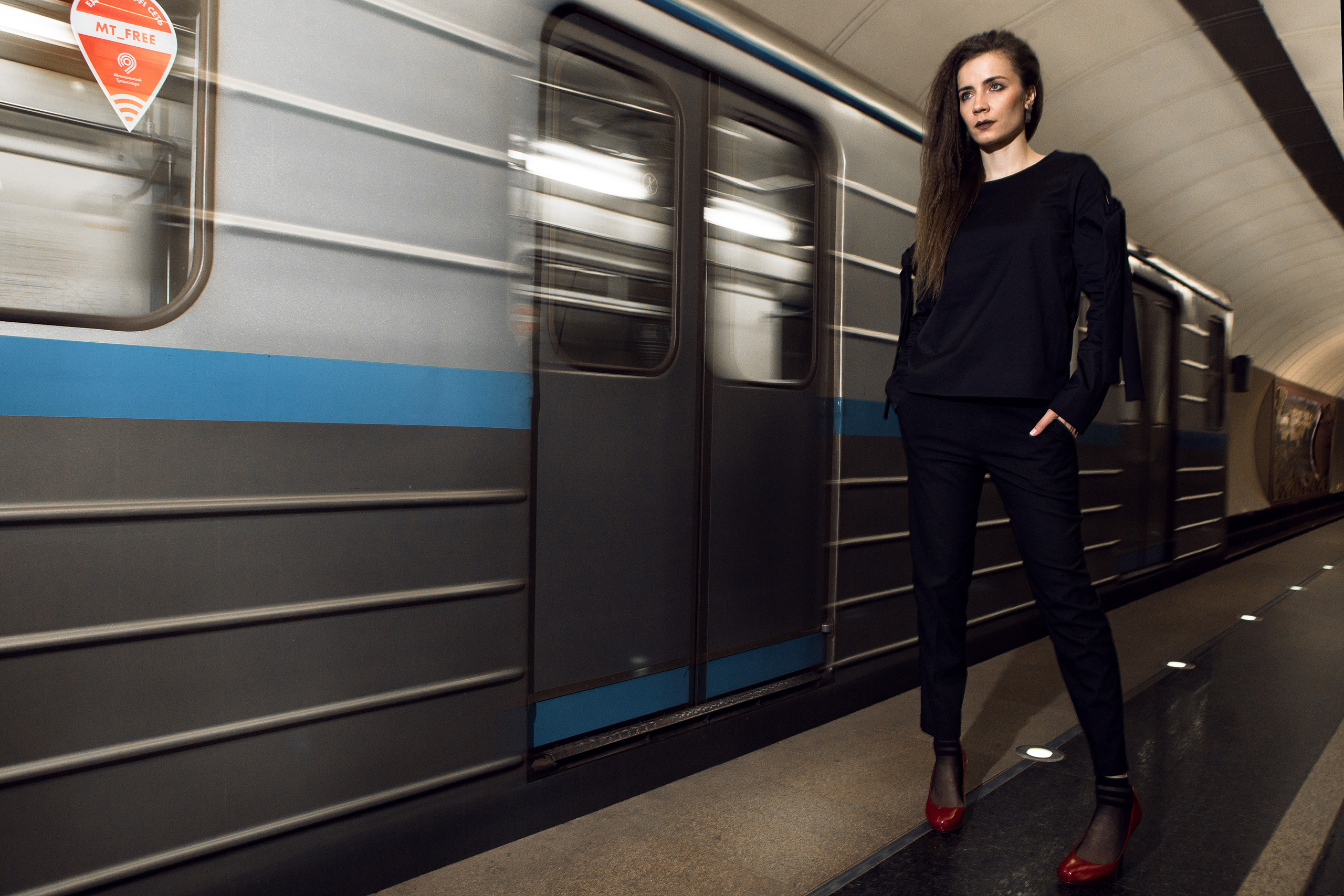 Алсейда. Съемка в метро. Свадебный фотограф ростов-на-Дону / Сочи / Москва