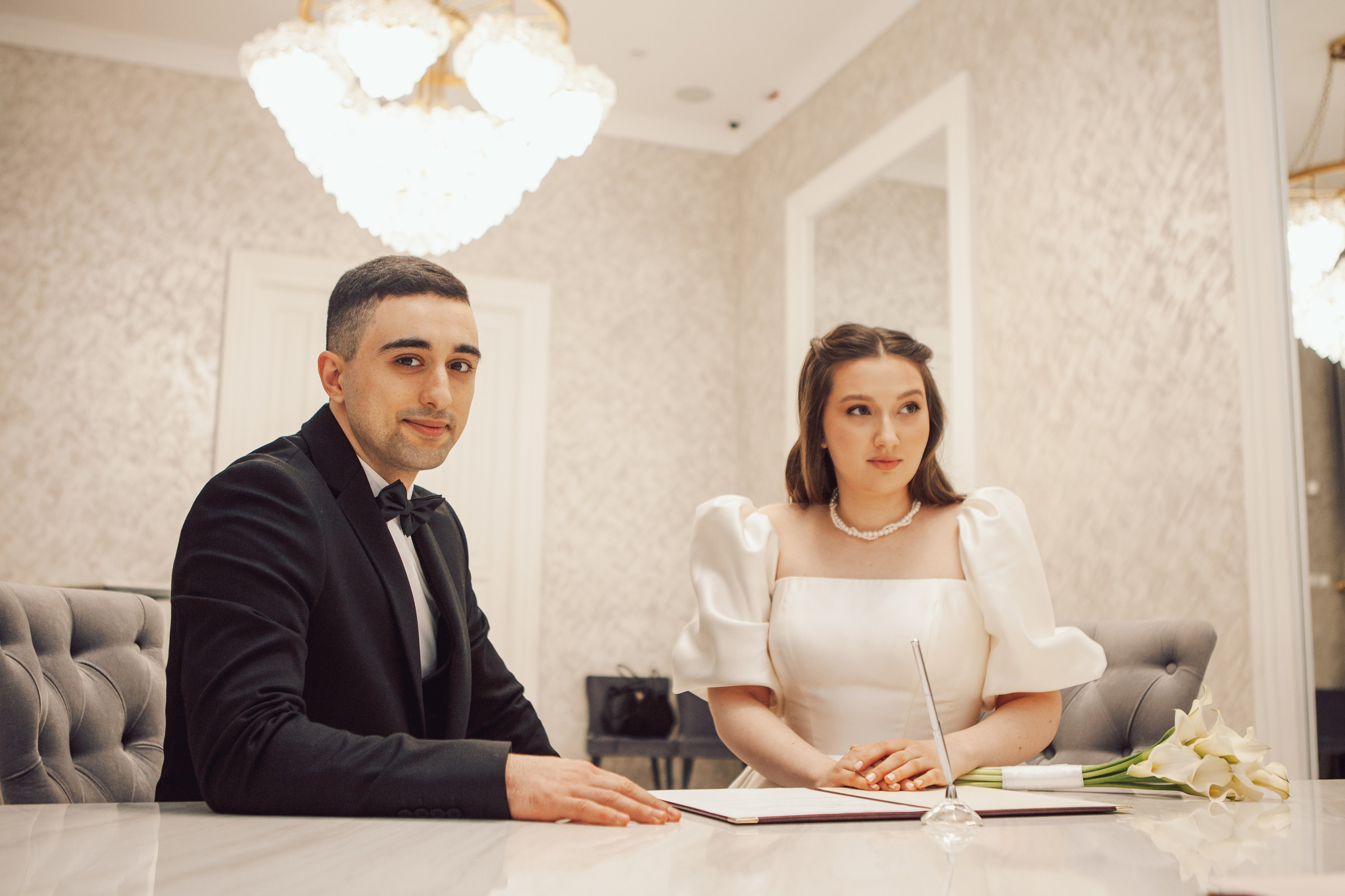 Роспись в Кутузовском ЗАГСе. Фотограф Ольга Ефремова