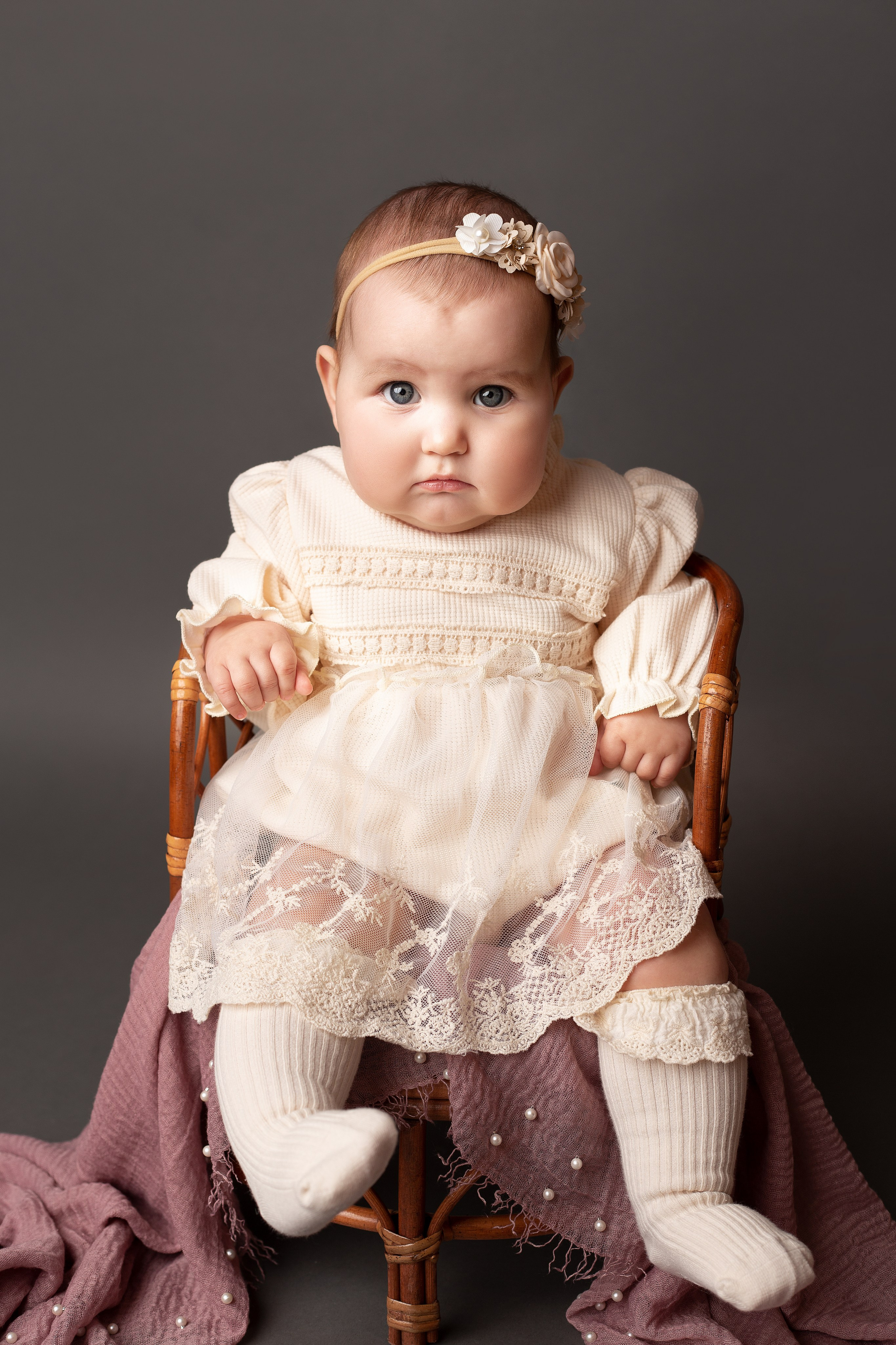 Проект «Полугодие» (малыши 6-9 месяцев). Фотограф новорожденных и детский фотограф в Радужном Васильева Елена