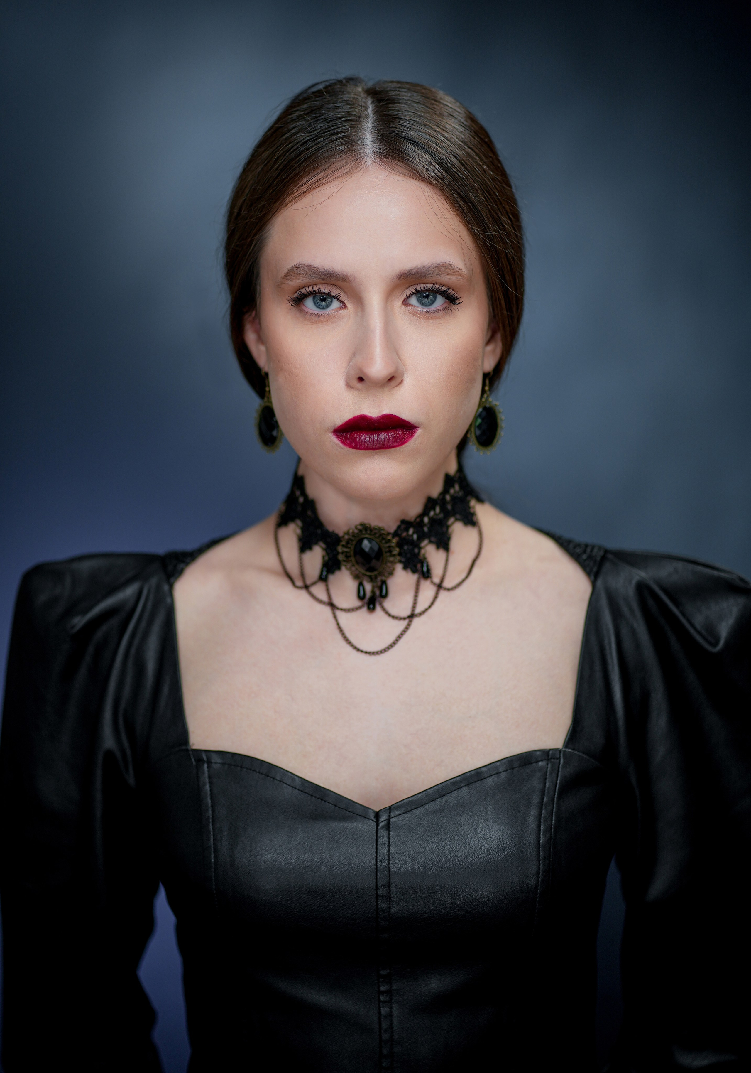 Софья Горячкина (типажное актерское портфолио). Портретная съемка в Москве, студийный фотограф Игорь Фомин