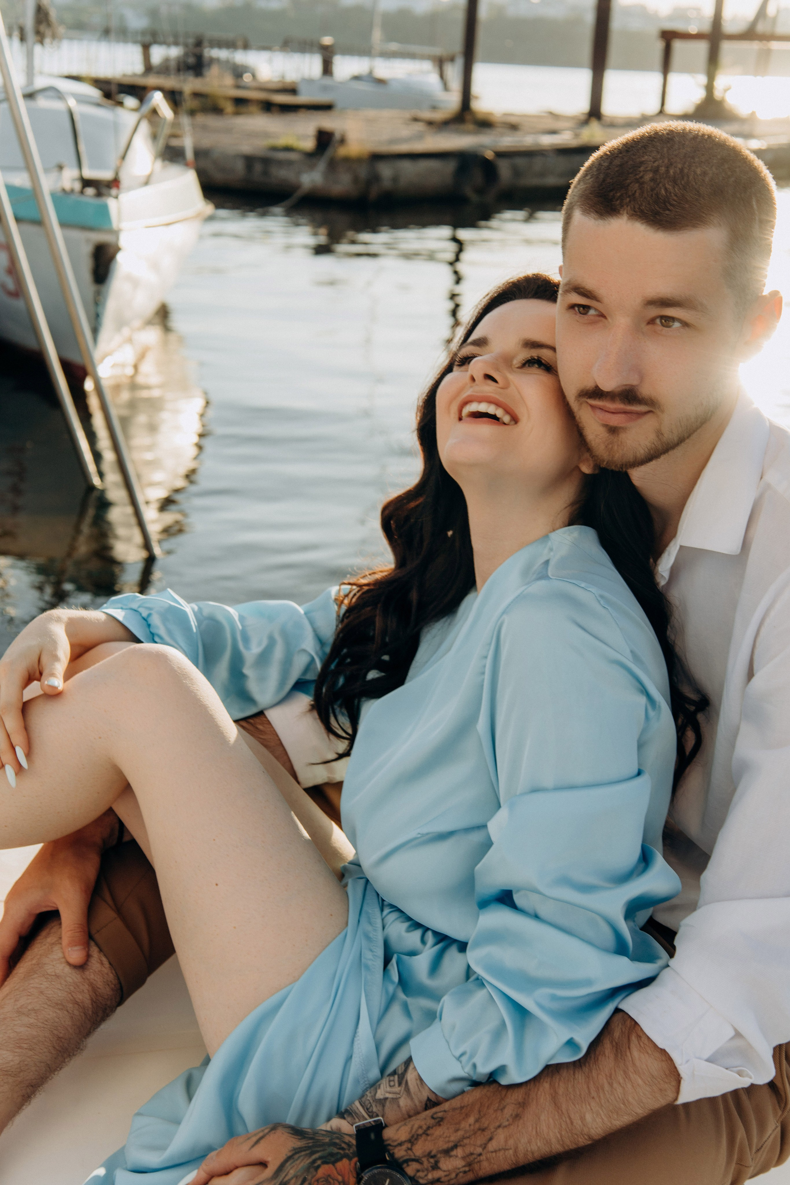Катя, Максим, яхта. Портретный и семейный фотограф в Воронеже Ксения Ремизова