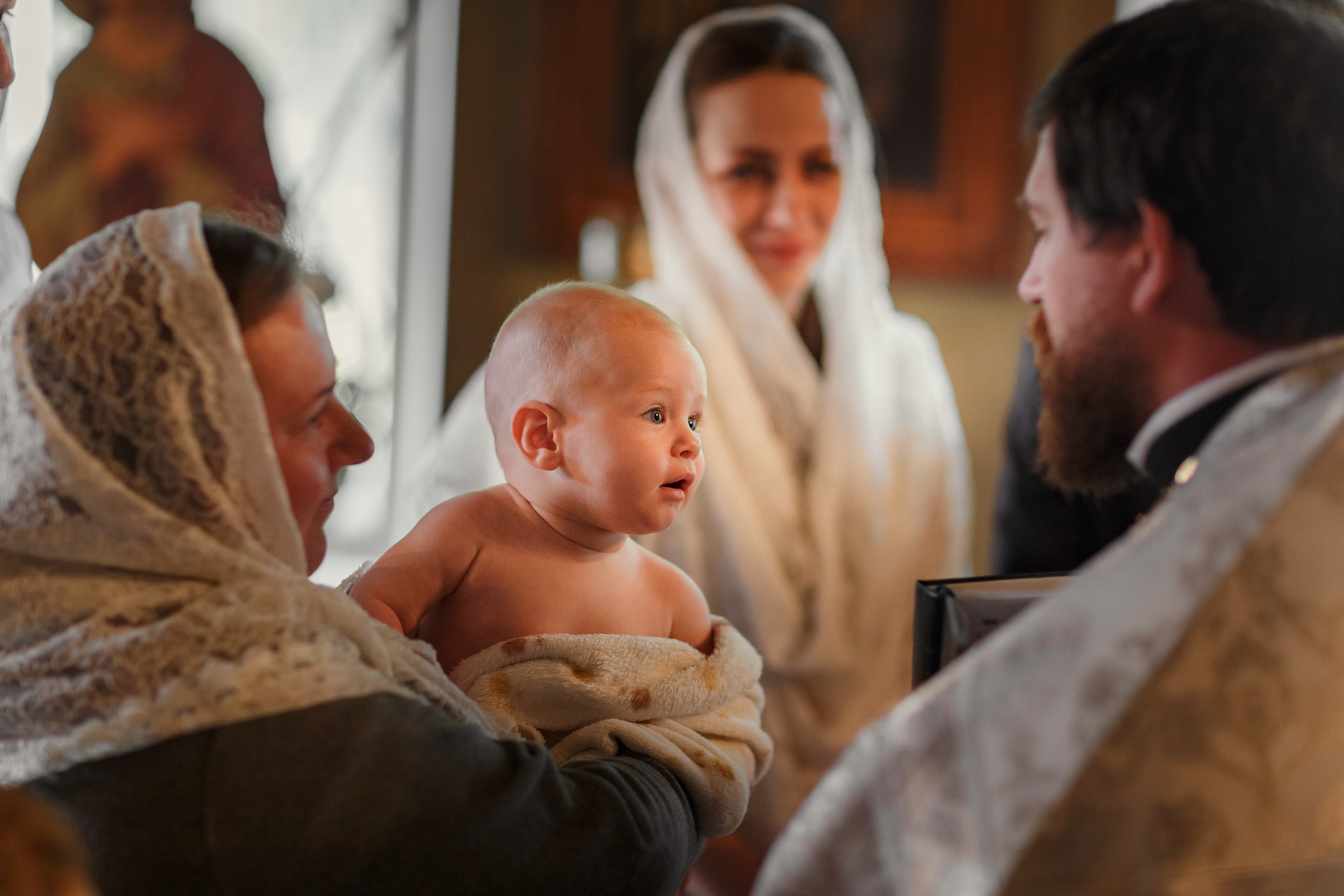 Таинство крещения венчания