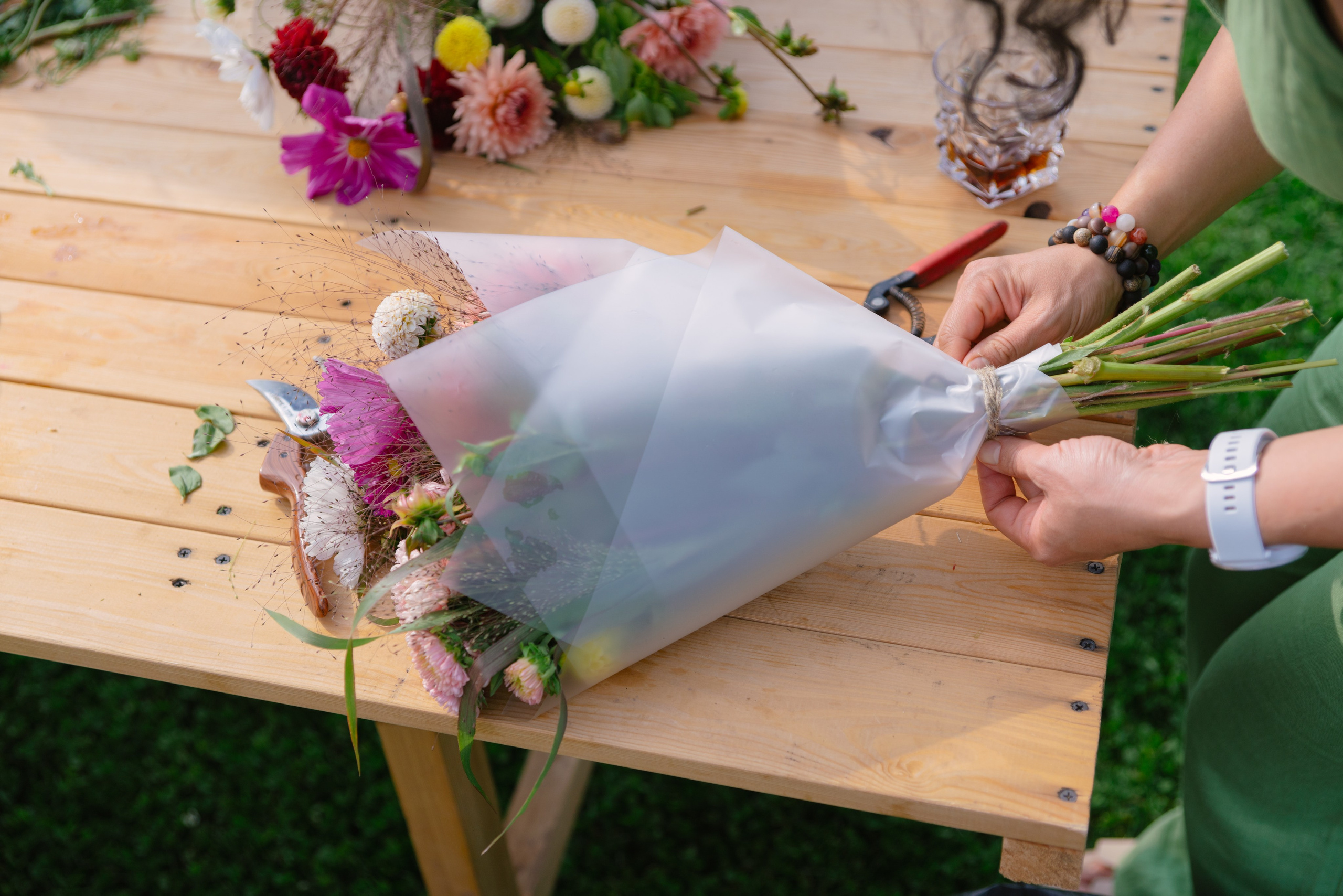 День Рождения в Daisy Flowers. Профессиональная съемка в Алматы