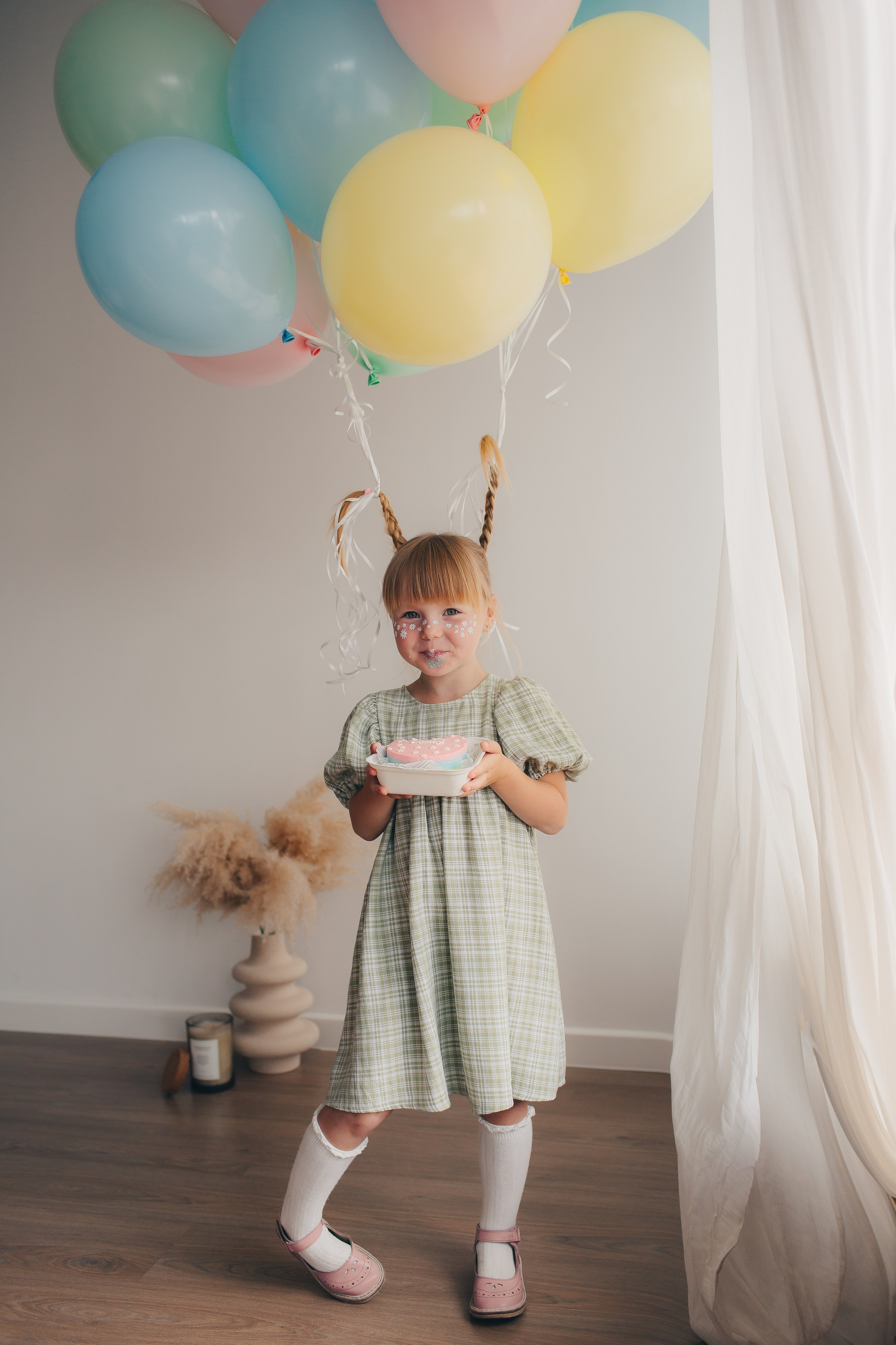 Необычная фотосессия с воздушными шарами. Фотограф Евгения Мальцева, Архангельск