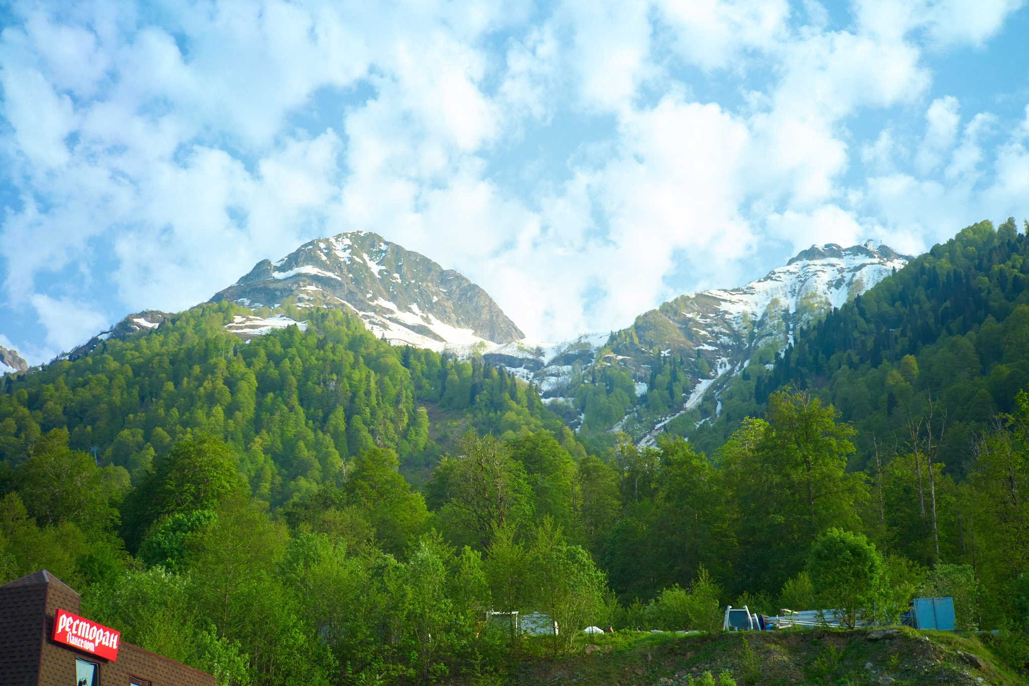 Красная Поляна, апрель 2024. Фотограф, Римма Невинская