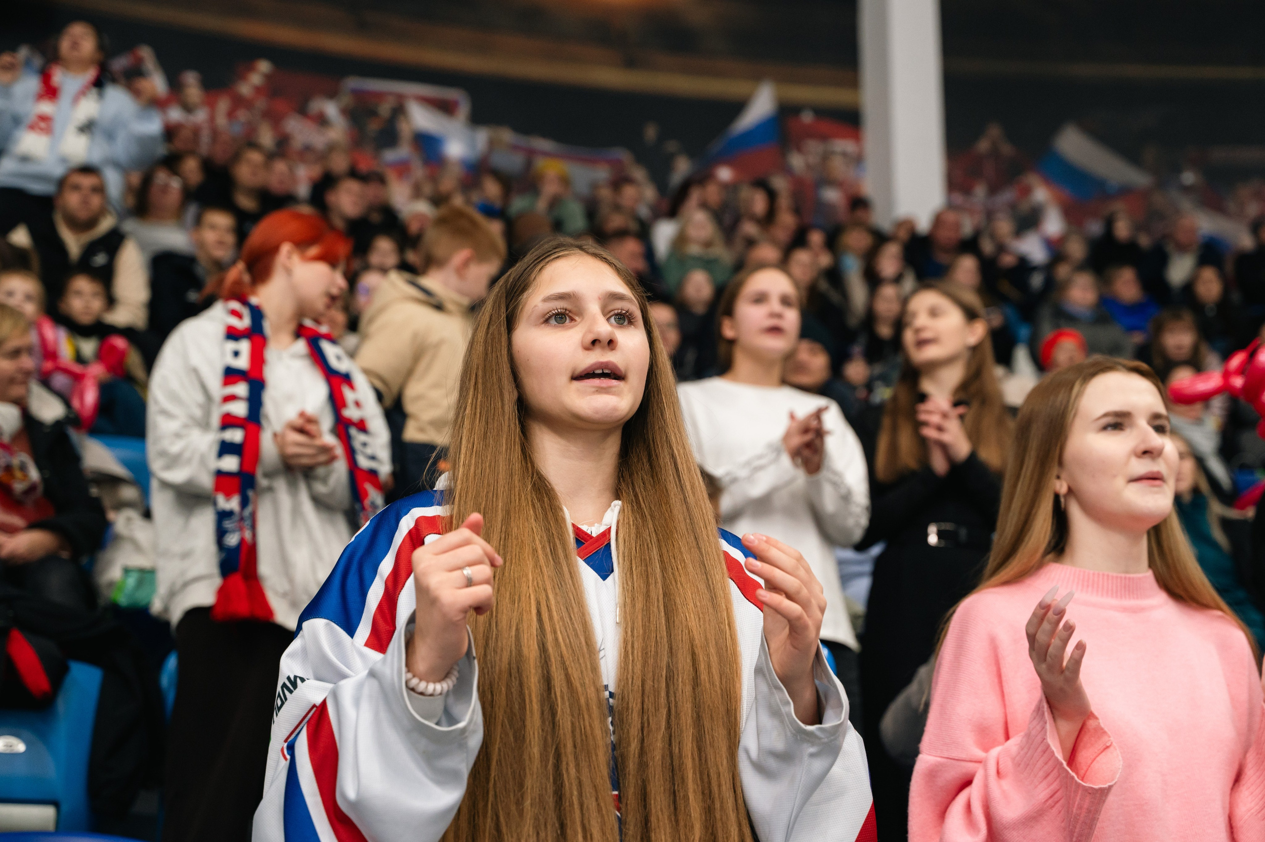 Хоккей. Белова Полина — фотограф в Туле