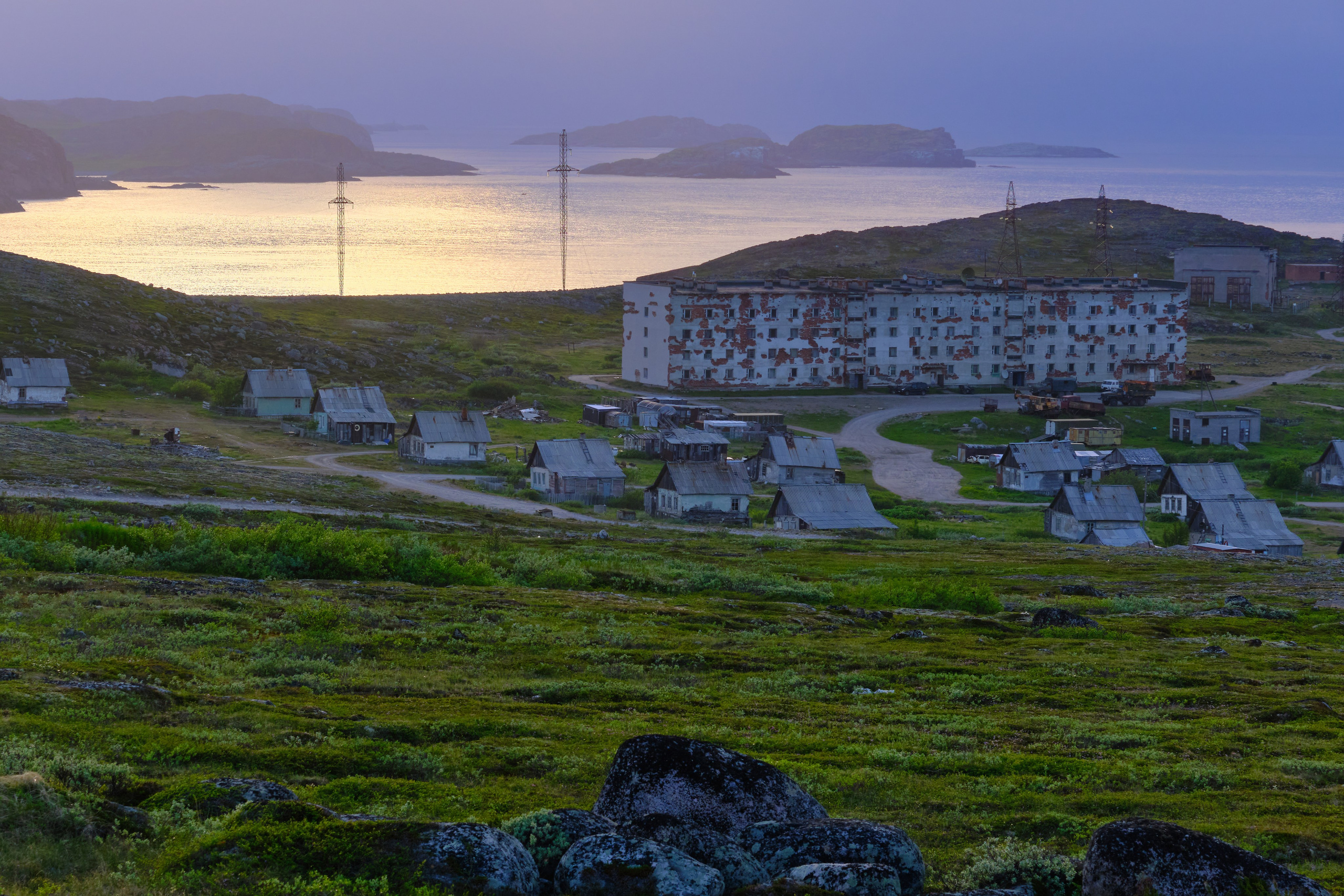 Баренцево море. Пейзажи Крайнего Севера. Баренцево море, Рыбачий, Средний, Немецкий