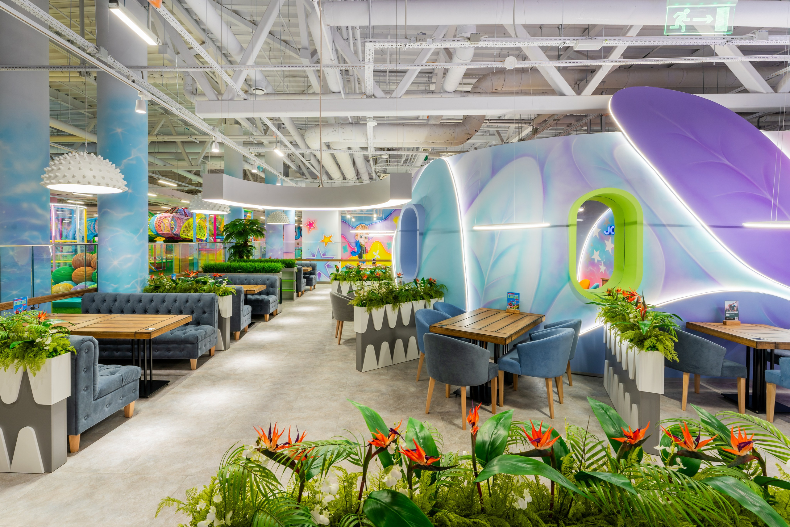 Парк развлечений Joki Joya Лефортово. Интерьерный фотограф Александра Солдатова