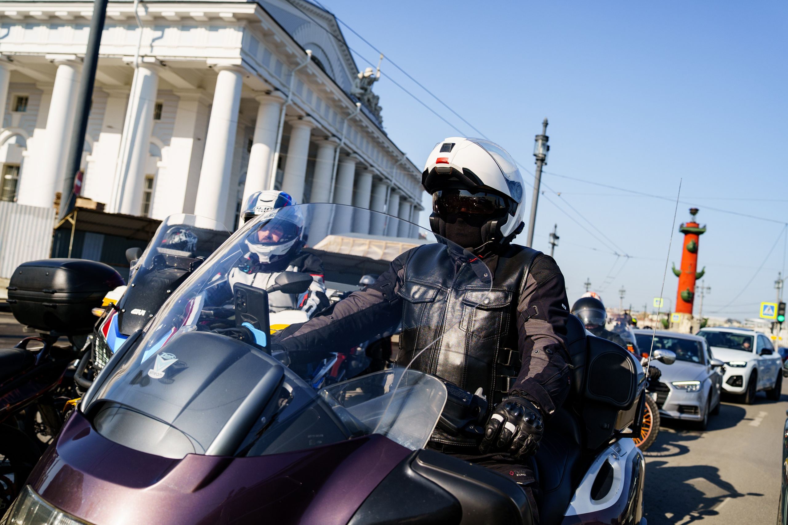 Прохват мотоклуба Norman Riders ч.1. Концертный и репортажный фотограф в Санкт-Петербурге Слава Пахомов