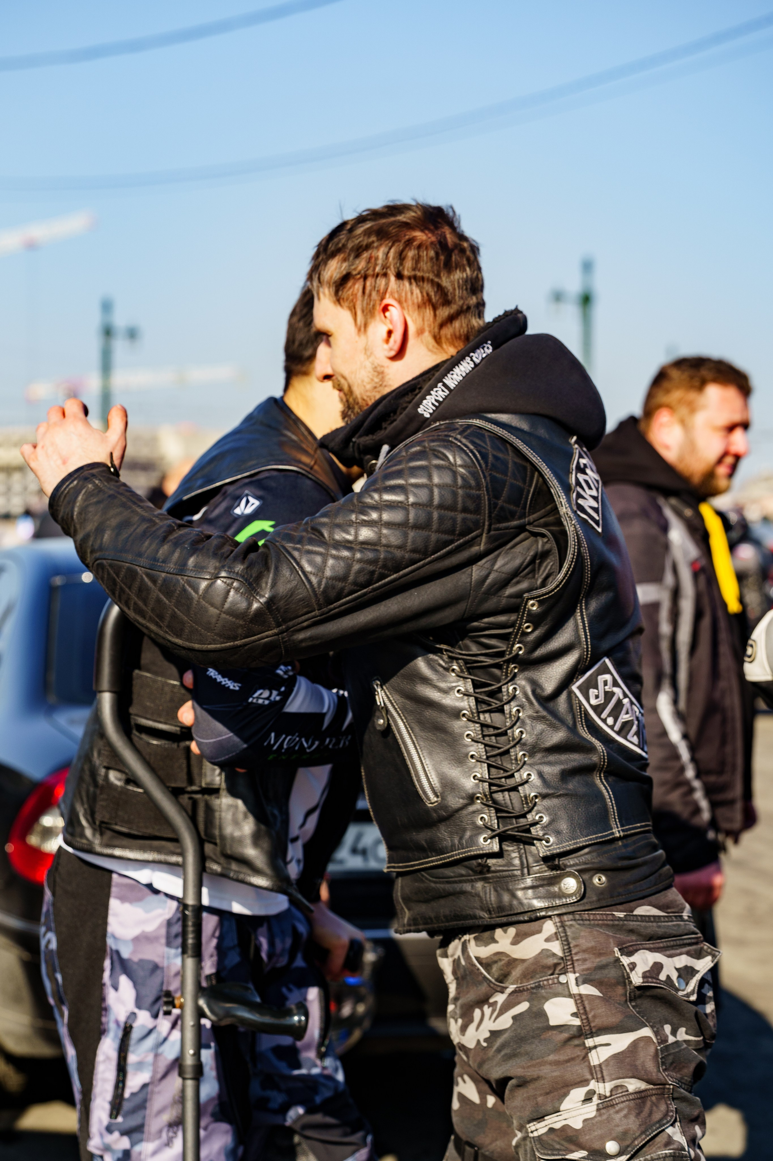 Прохват мотоклуба Norman Riders ч.1. Концертный и репортажный фотограф в Санкт-Петербурге Слава Пахомов