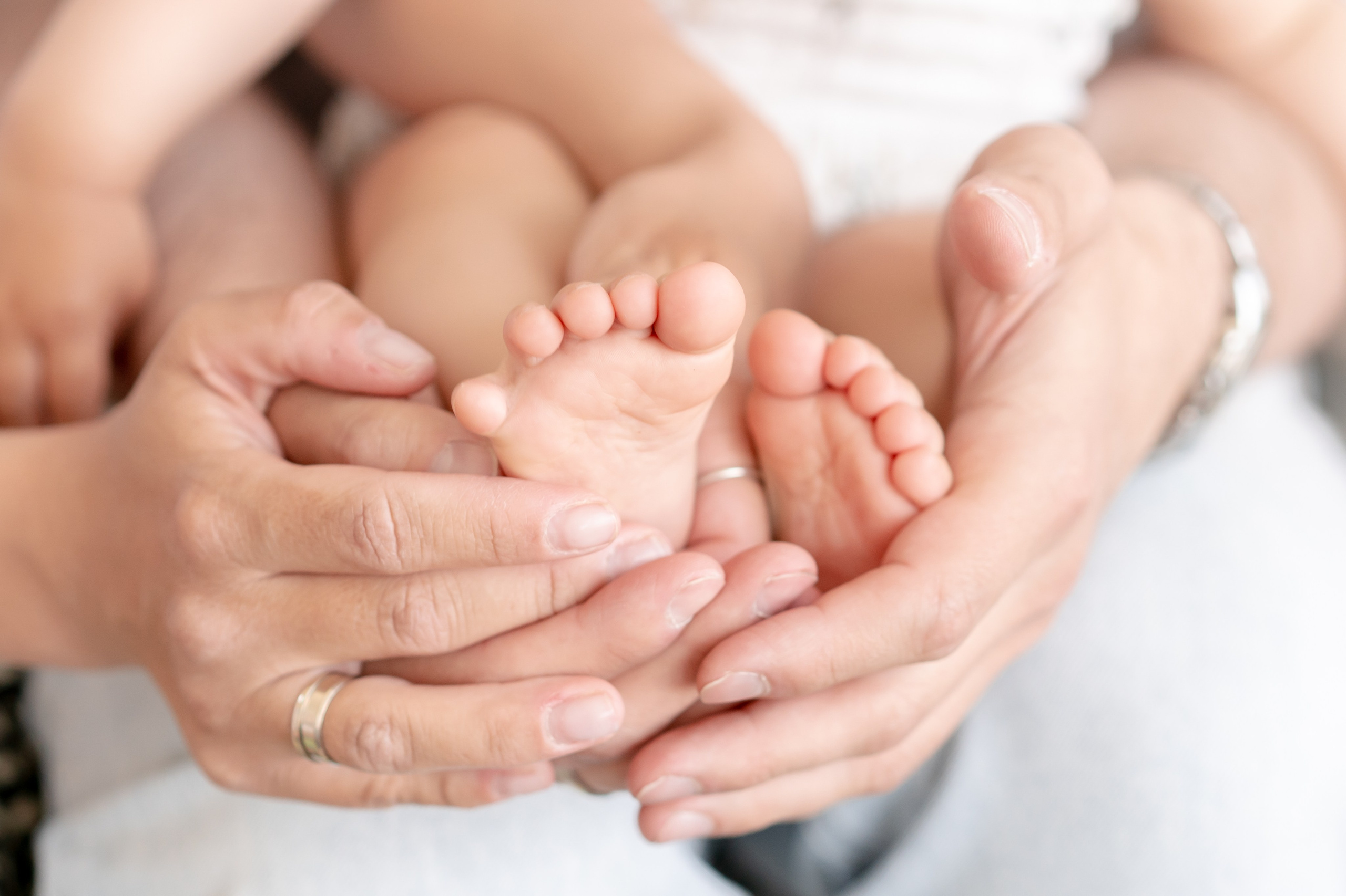 Первый день рождения малыша. Детская, семейная фотостудия в Санкт-Петербурге