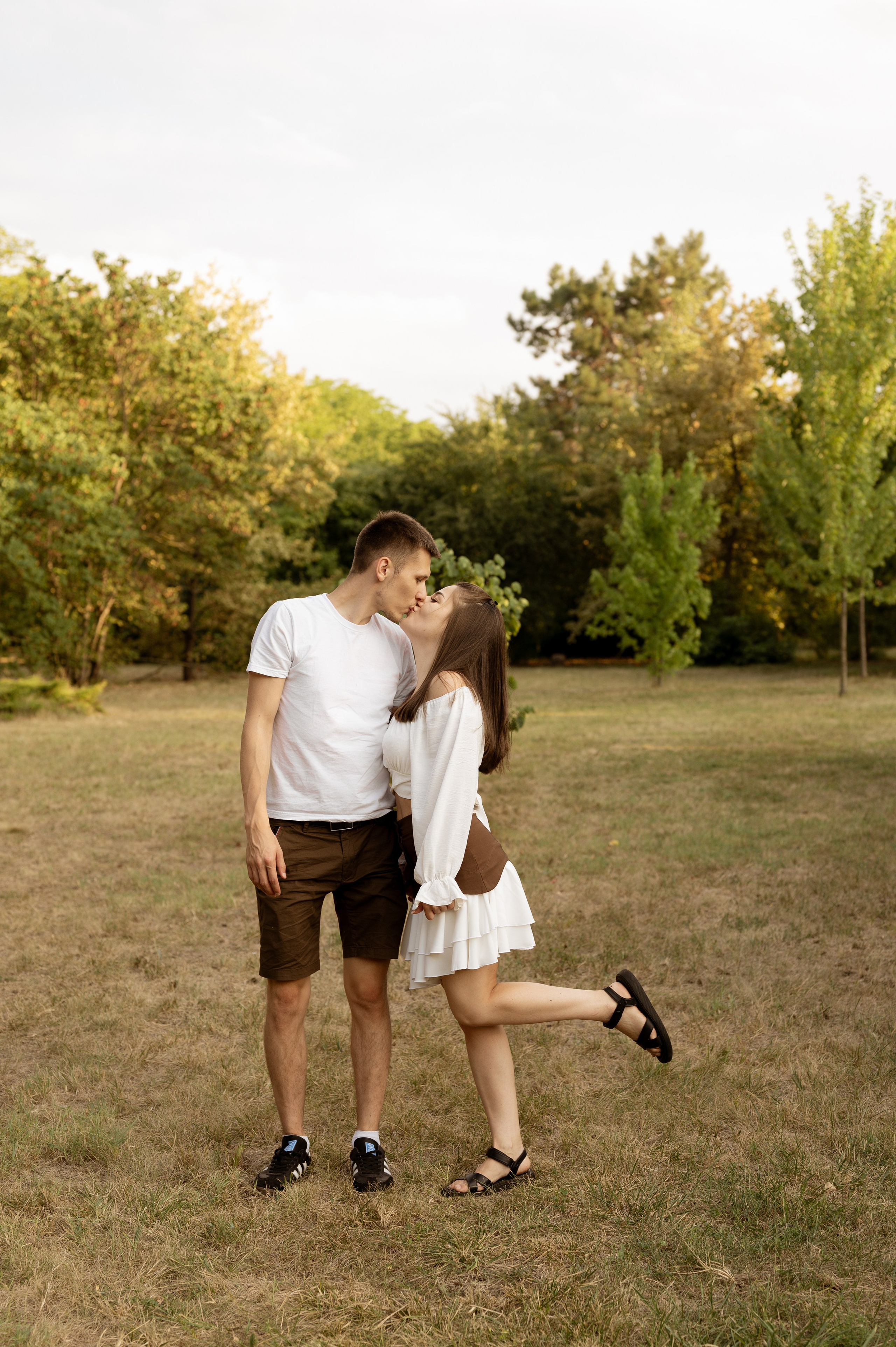 Летняя семейная фотосессия в парке. Свадебный и семейный фотограф в Краснодаре Алина Мельник
