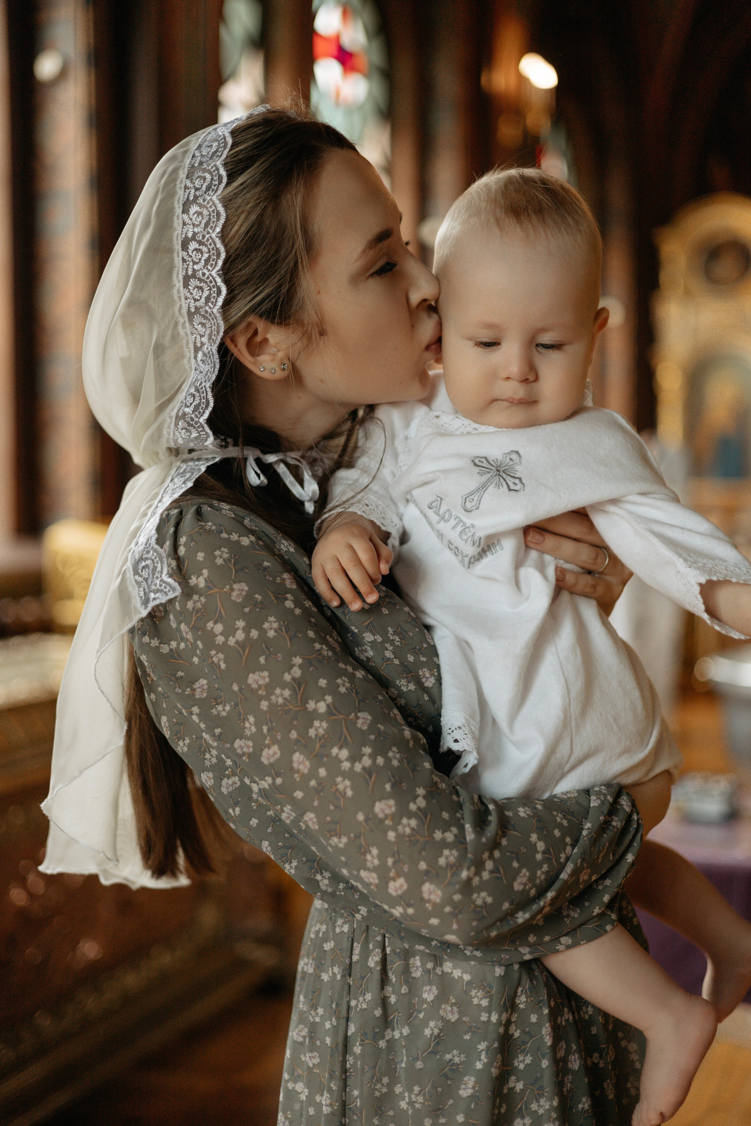 Крещение Артёма. Самый теплый фотограф в Краснодаре Рябоконь Ксения