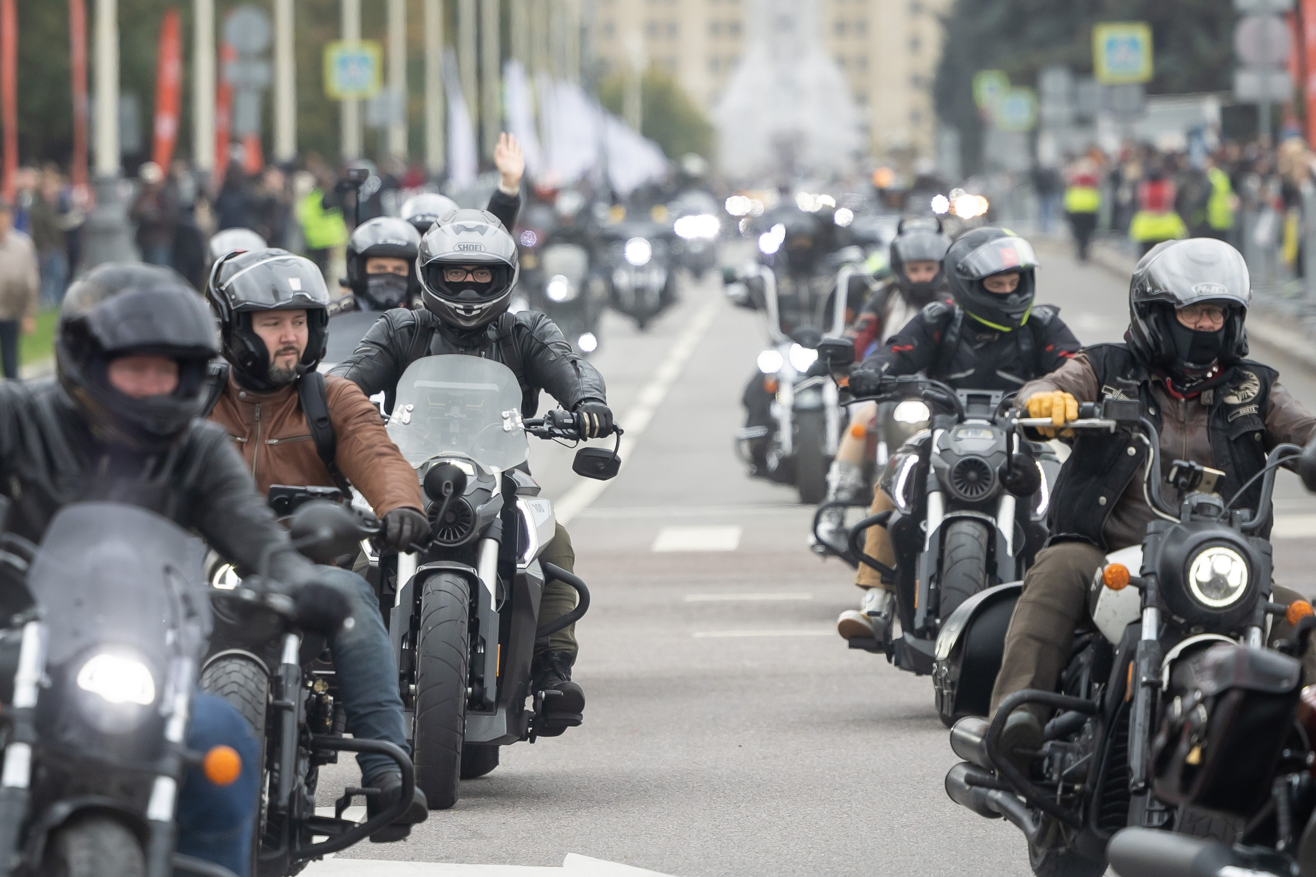 13-й Московский Мотофестиваль. Фотограф Владимир Охрименко