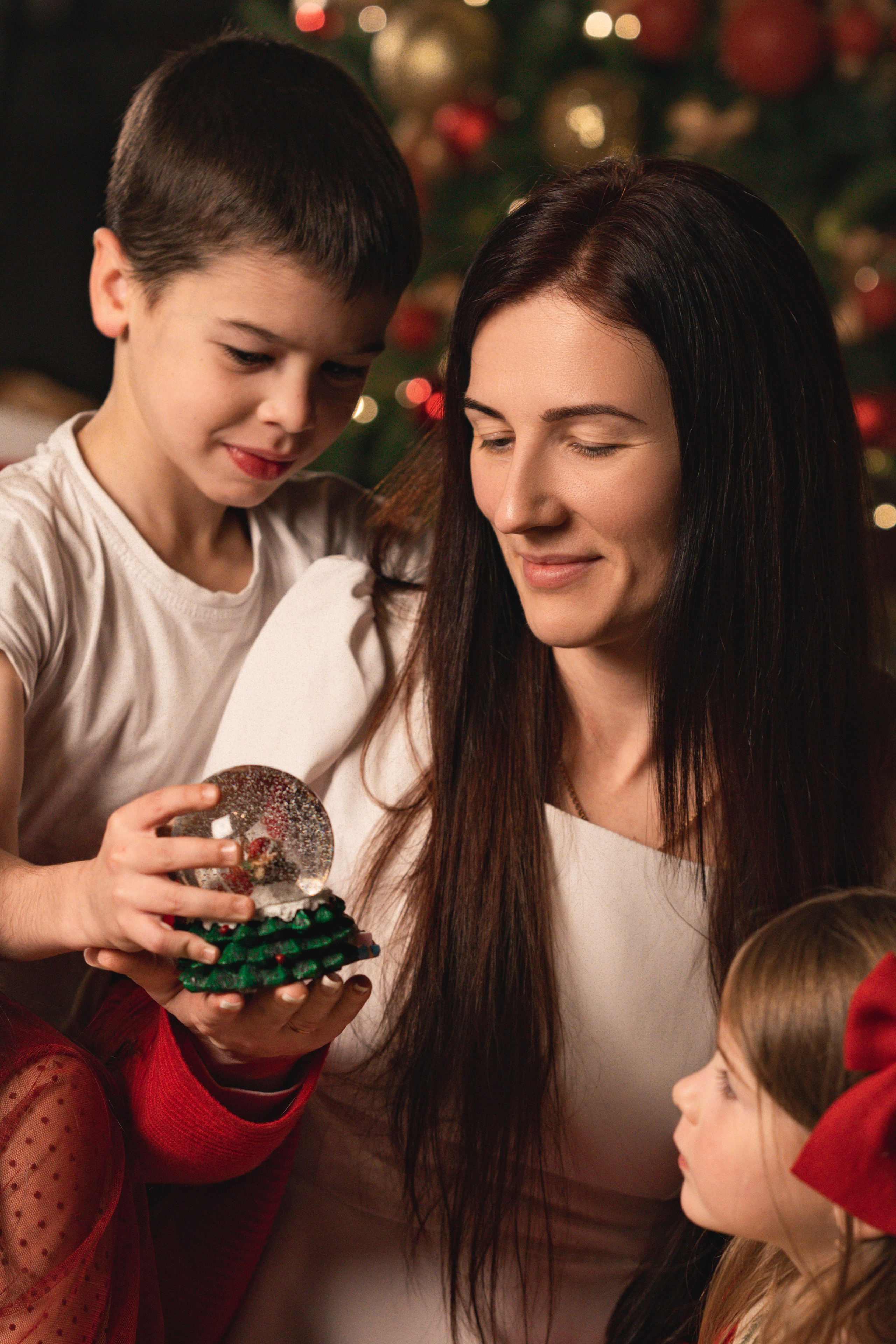 Новогодняя история большой прекрасной семьи Ирины. Семейный и портретный фотограф в Санкт-Петербурге Татьяна Гримоть
