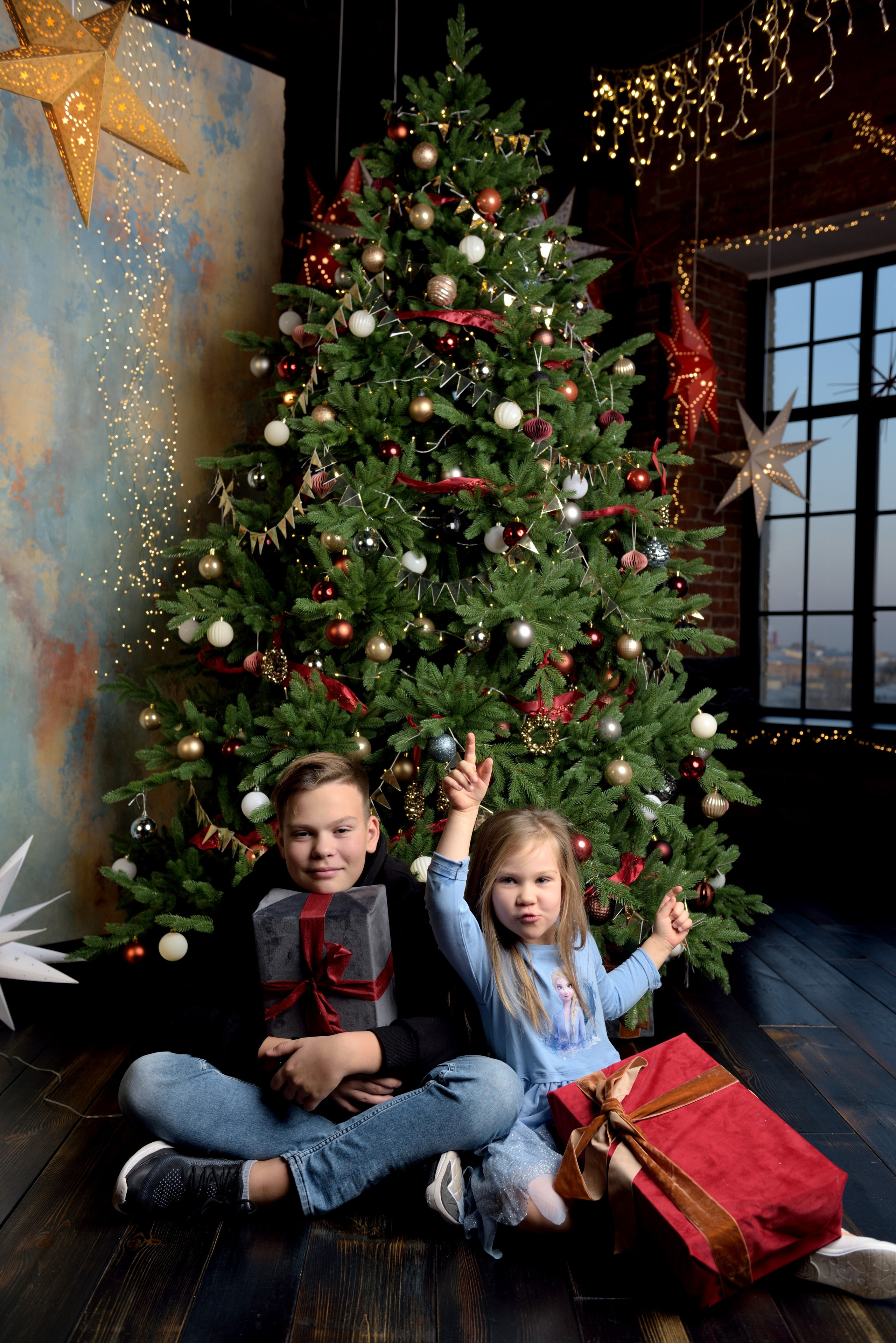 Семейные новогодние фотосесии