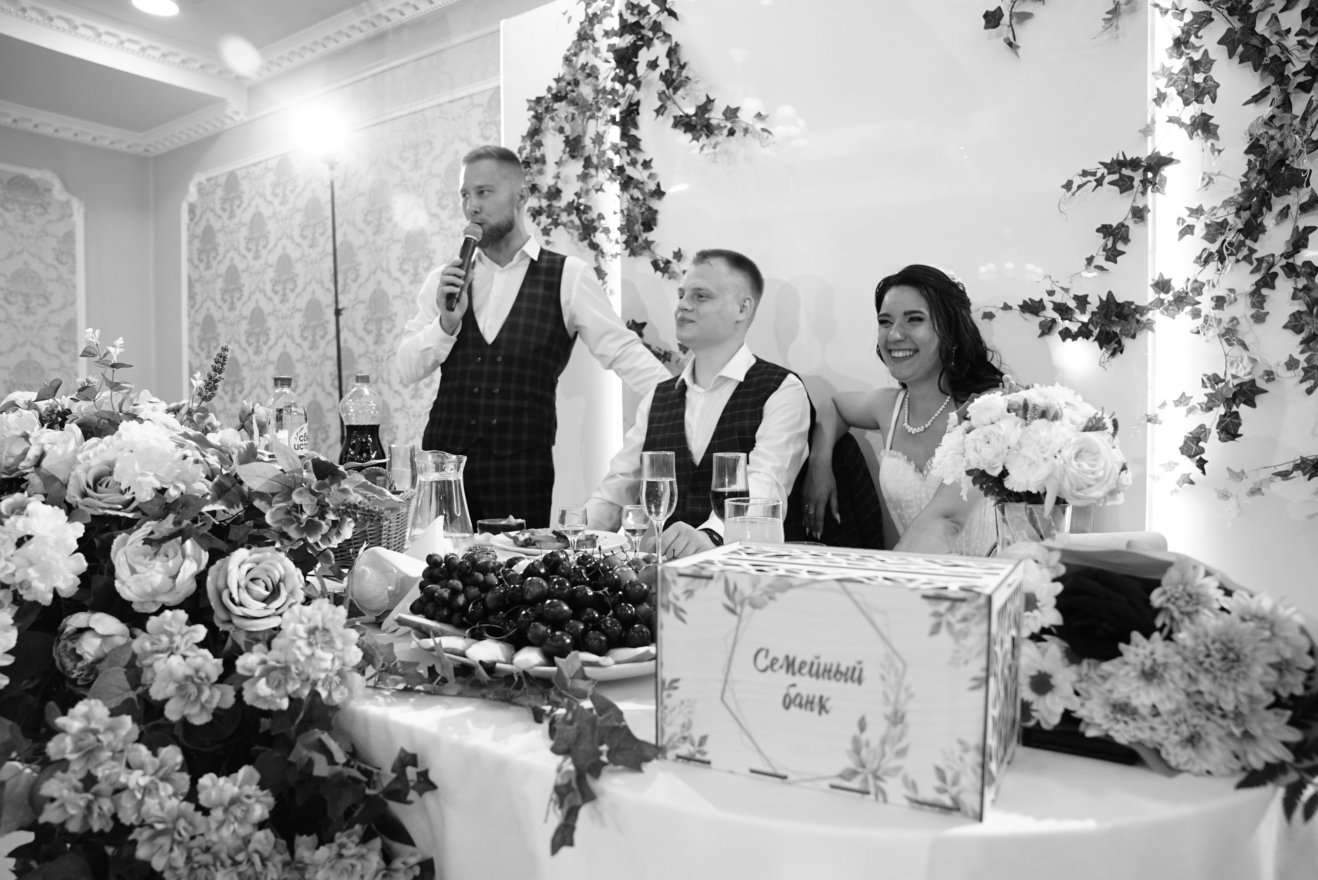 Антон и Маргарита чб. Свадебный фотограф в Самаре Анна Ковалева