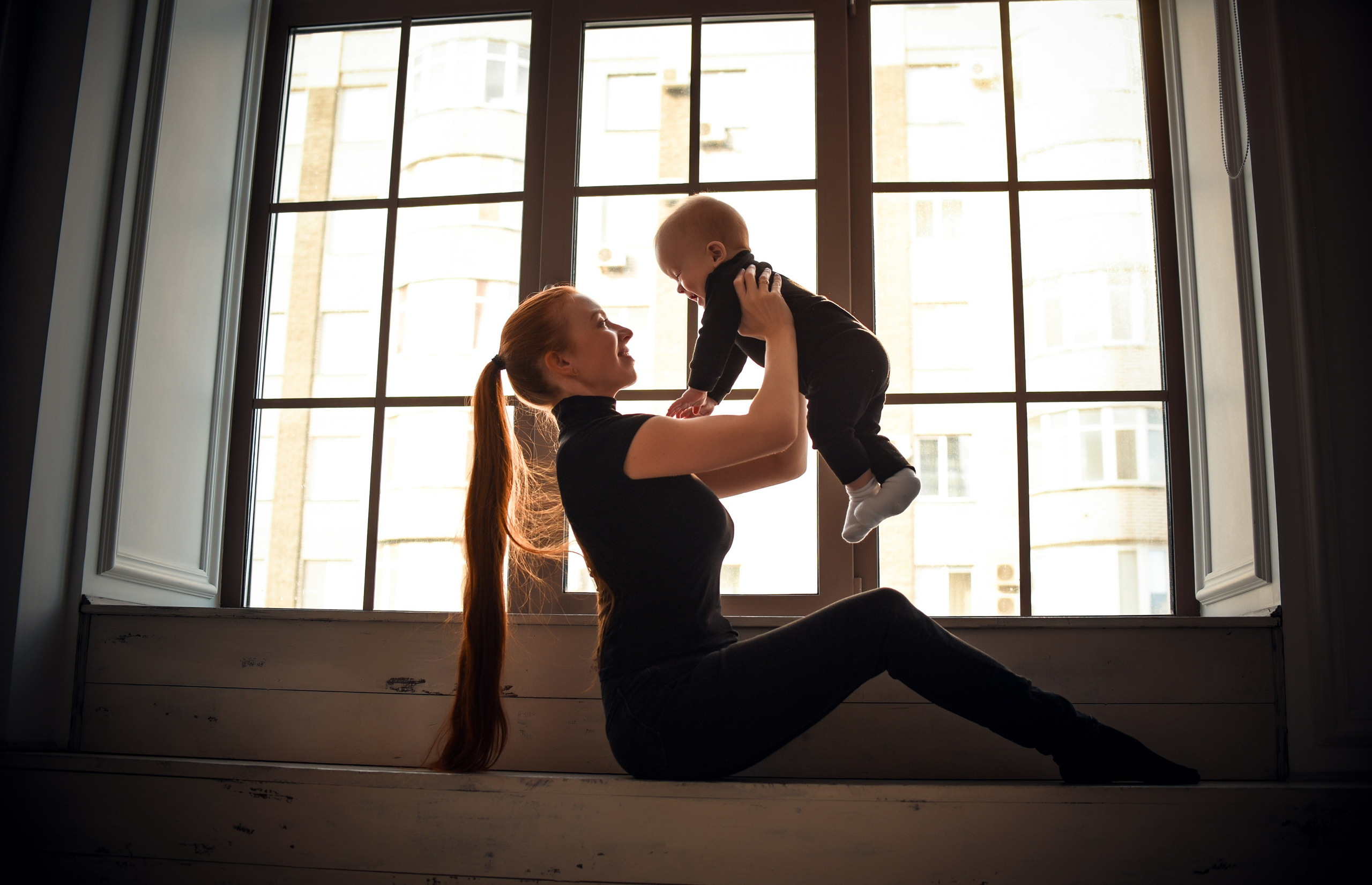 Семейная студийная фотосессия 3. Свадебный, семейный, детский, контент фотограф в Омске Максим Ильин