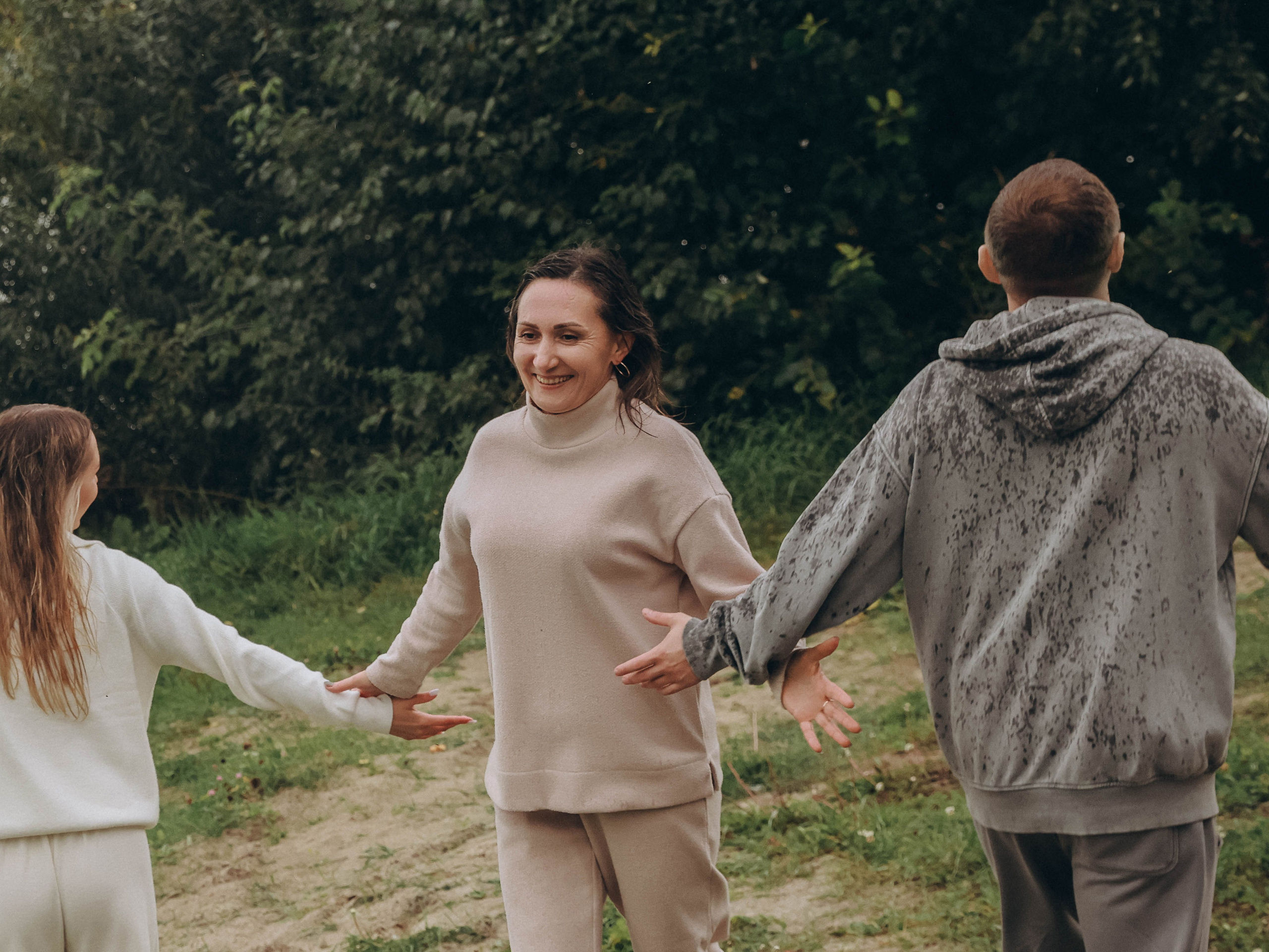 Под дождём. Мультифотограф Динара Ахмедзянова