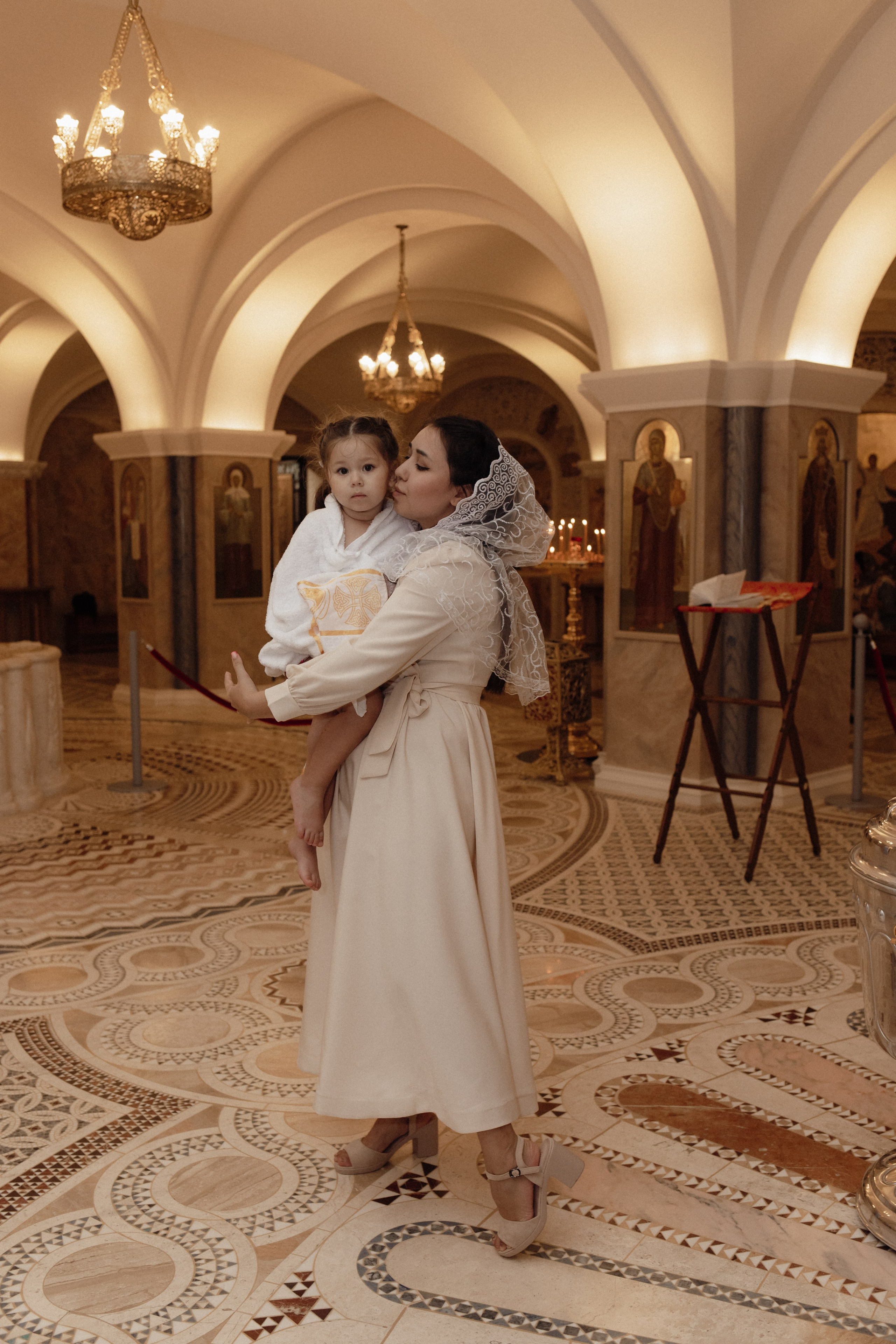Крещение Киры. Семейный и свадебный фотограф в Челябинске Мария Леонтьева