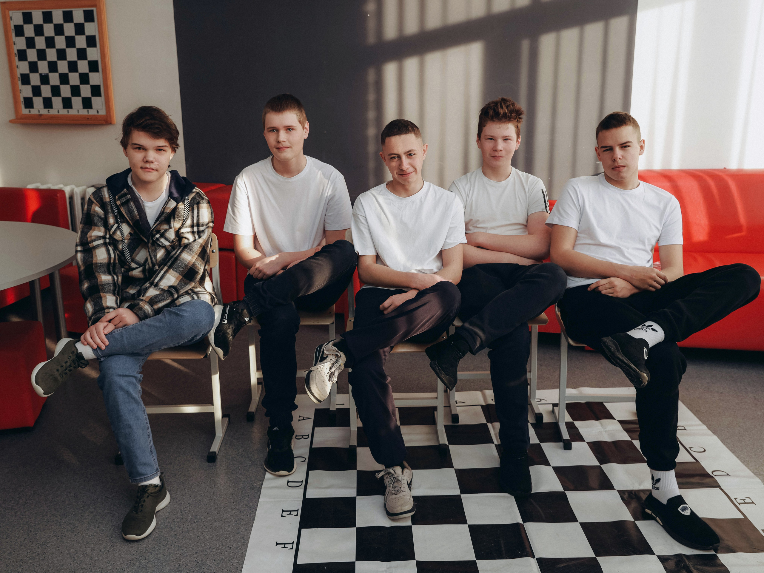 Школьники. Мультифотограф Динара Ахмедзянова