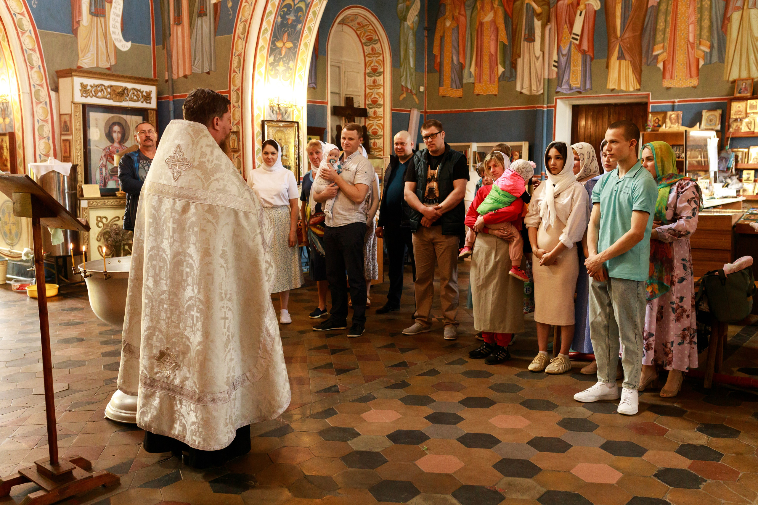 Крещение Ульяши. Фотограф Тверь. Свадебные, семейные, индивидуальные фотосессии