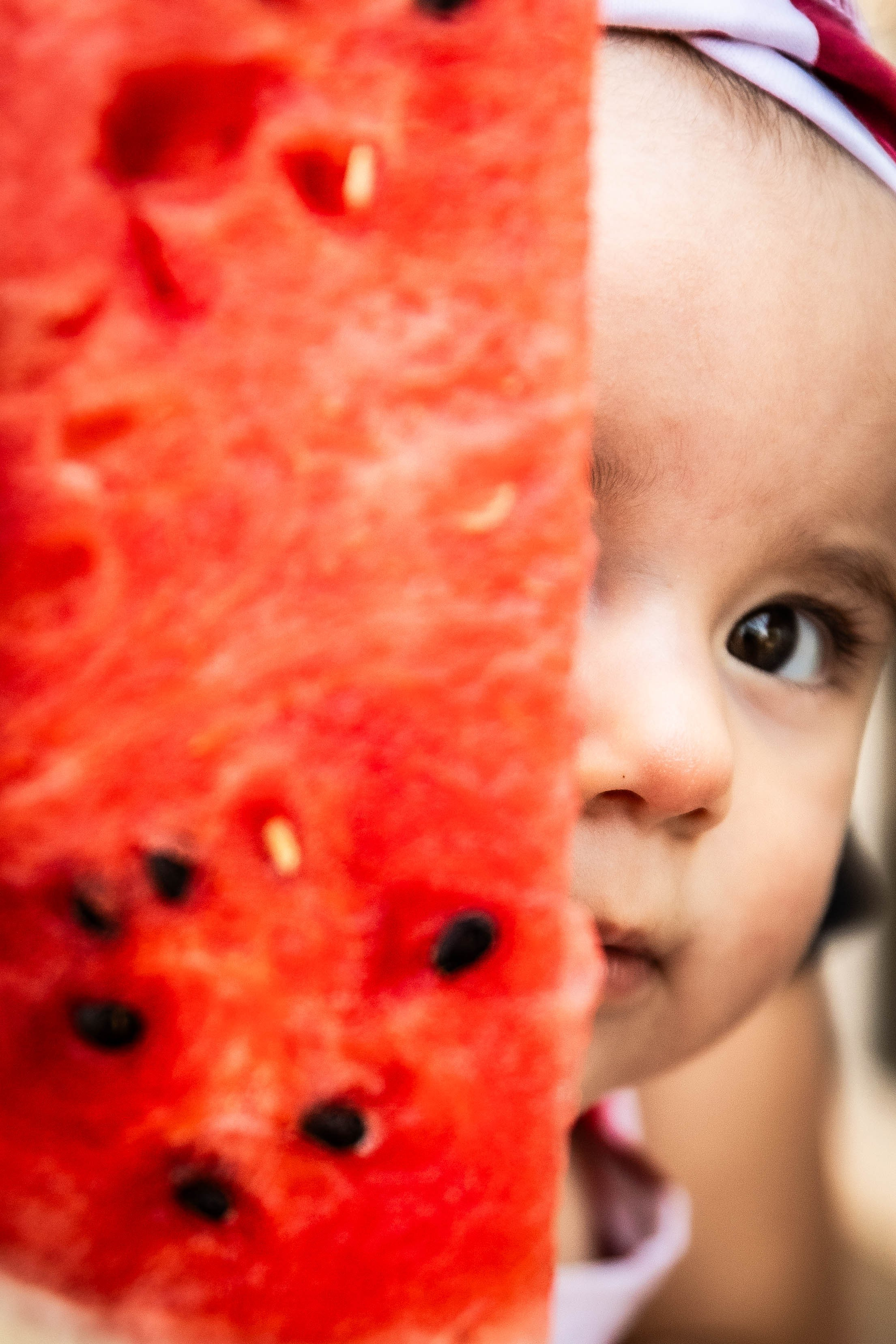 Анютка и арбузы. Фотограф-АниМалист Анна Абрамова