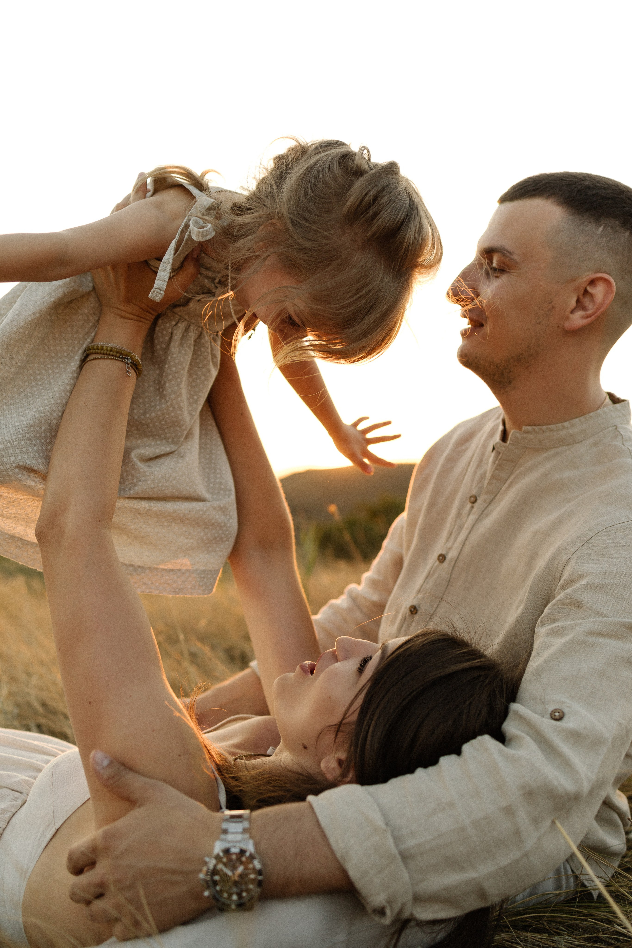 На закате. Семейный фотограф Ставрополь Варвара Воробьева