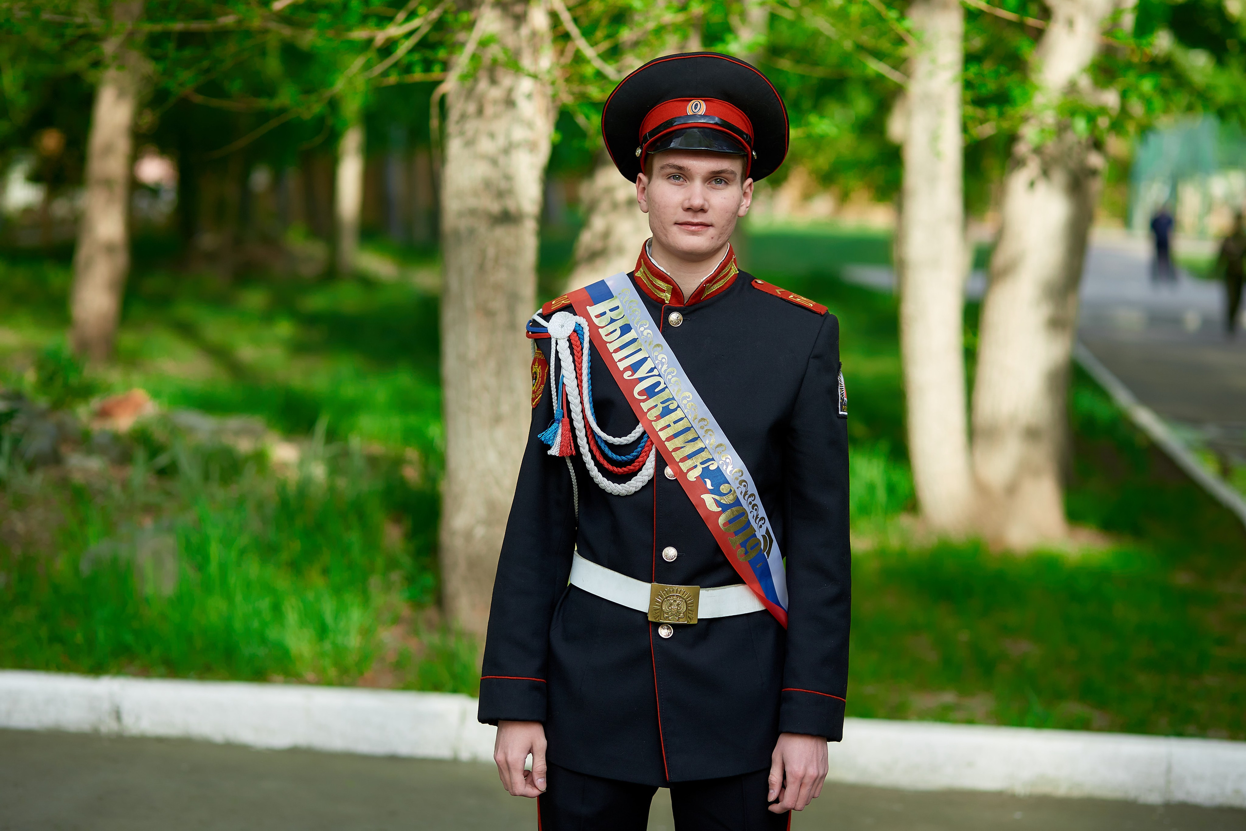 Кадеты последний звонок. Фотограф Вячеслав Фарунин